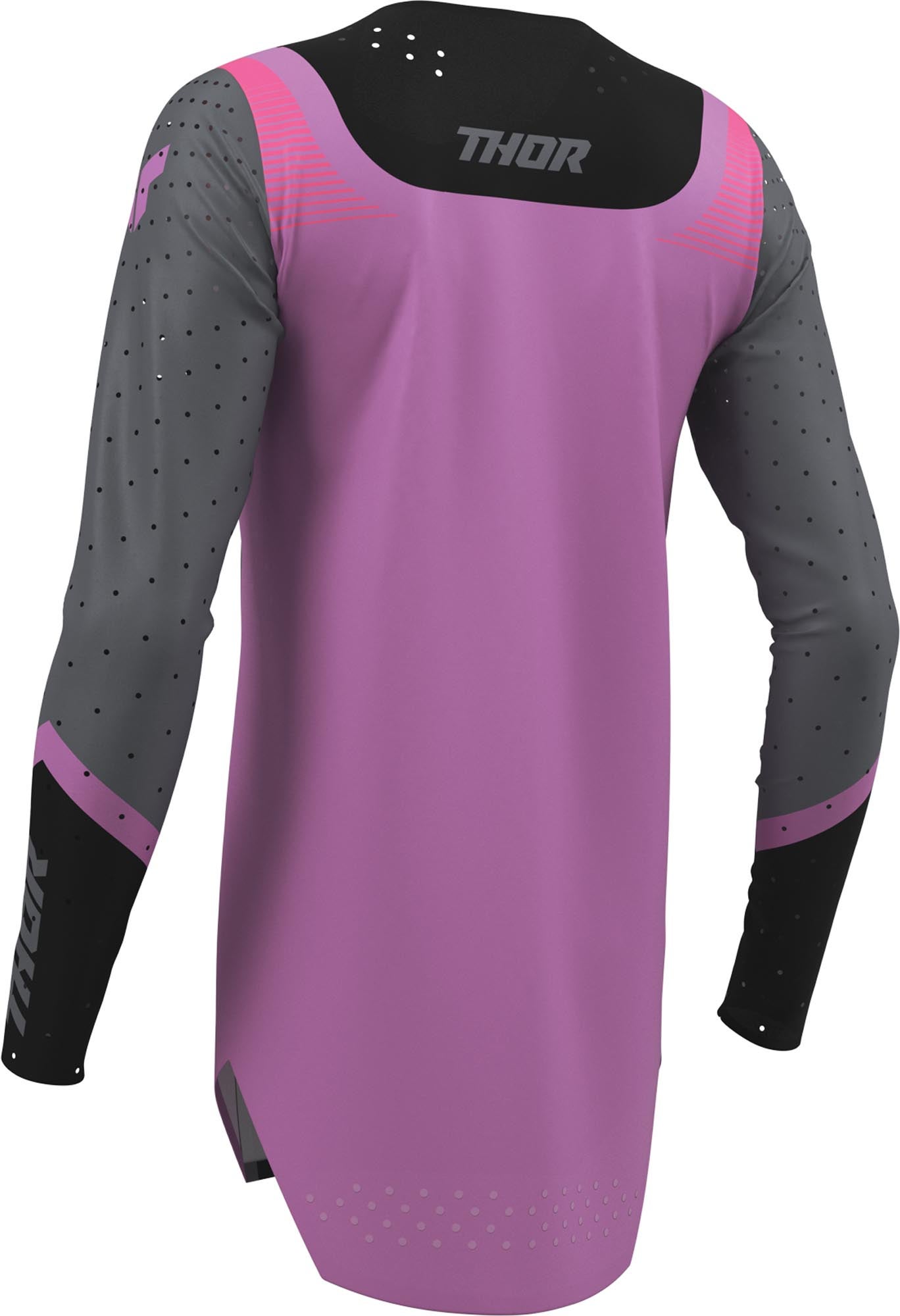 Thor Sportmode Velocity Damen Motocross Jersey schwarz L Abbildung 3