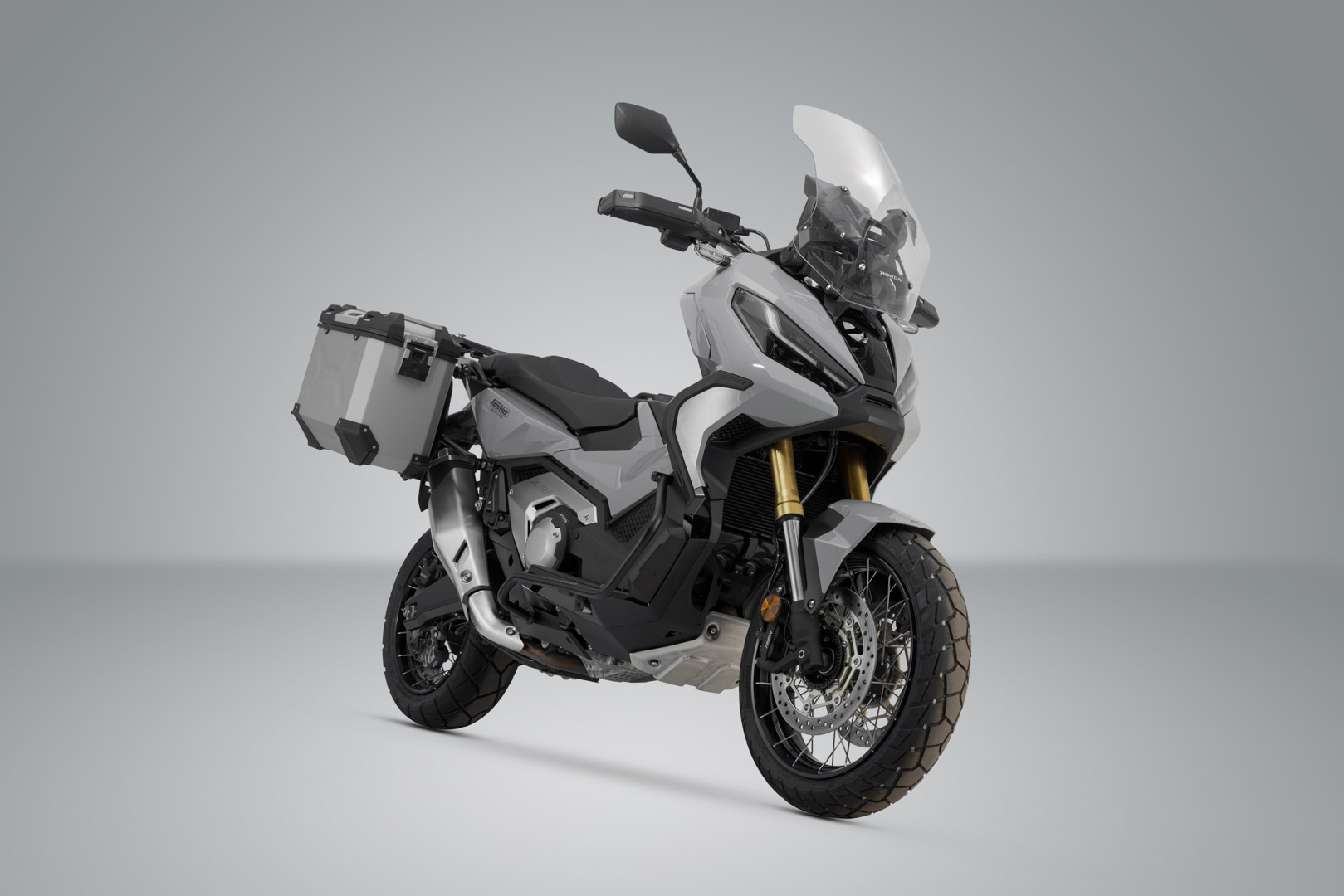Sistem de carcasă din aluminiu SW-Motech TRAX ADV - Argintiu. 45/37 l. Honda X-ADV (20-24). Figura 2