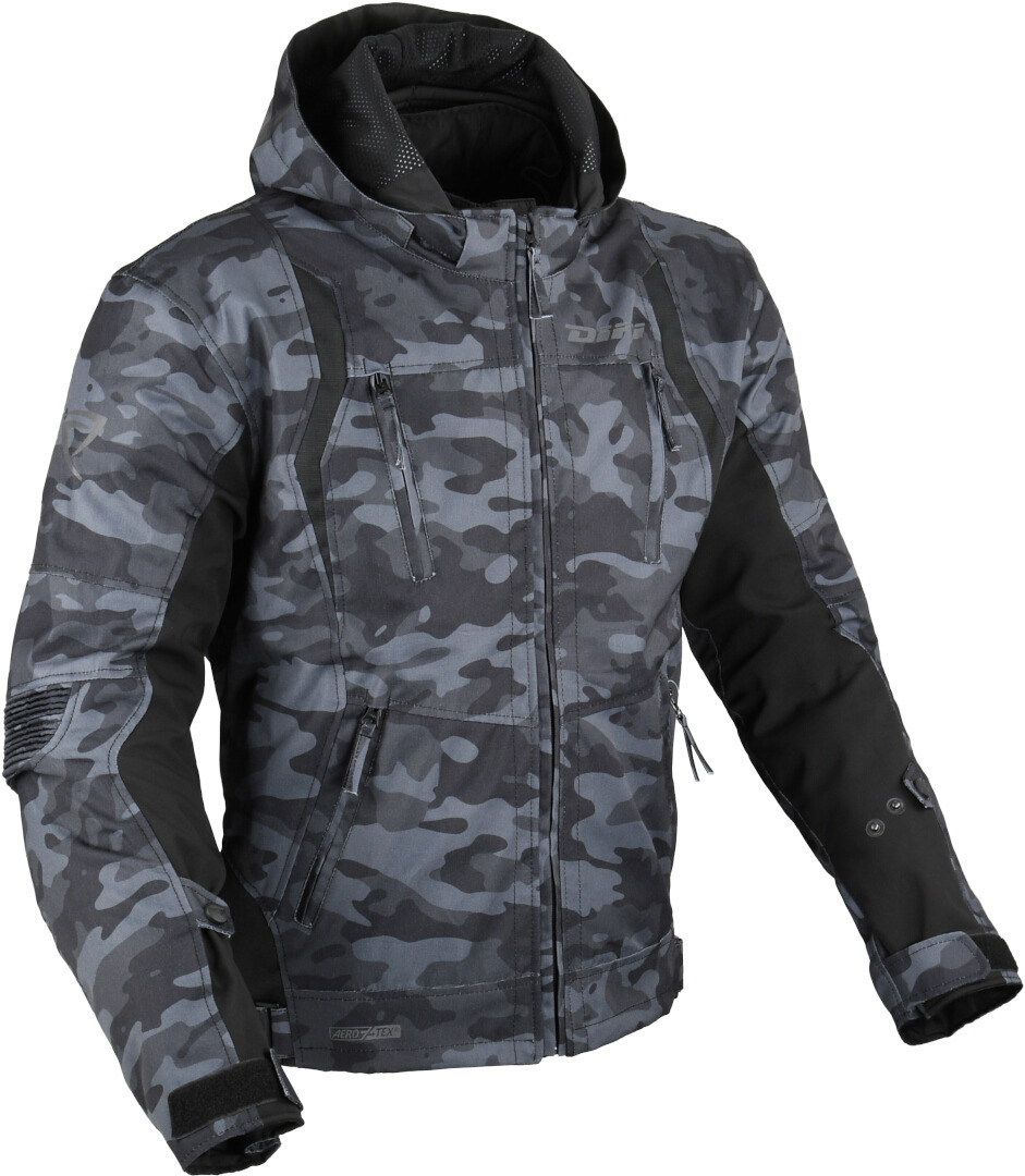 DIFI Krypton Aerotex Camo Motorcycle Textile Jacket 3XL Figure 1
