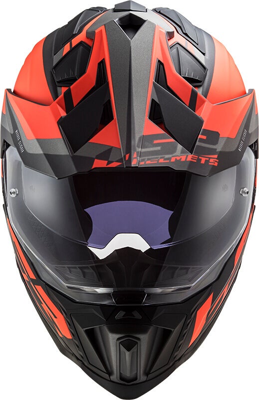 Side view of LS2 MX701 Explorer Alter Matt Motocross Helmet