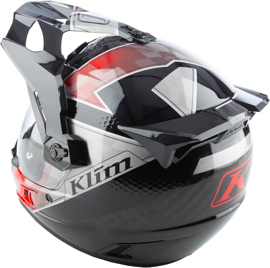 Klim Krios Pro Spectrum Carbon ECE/DOT Enduro Helmet black/red S (55/56) Figure 2