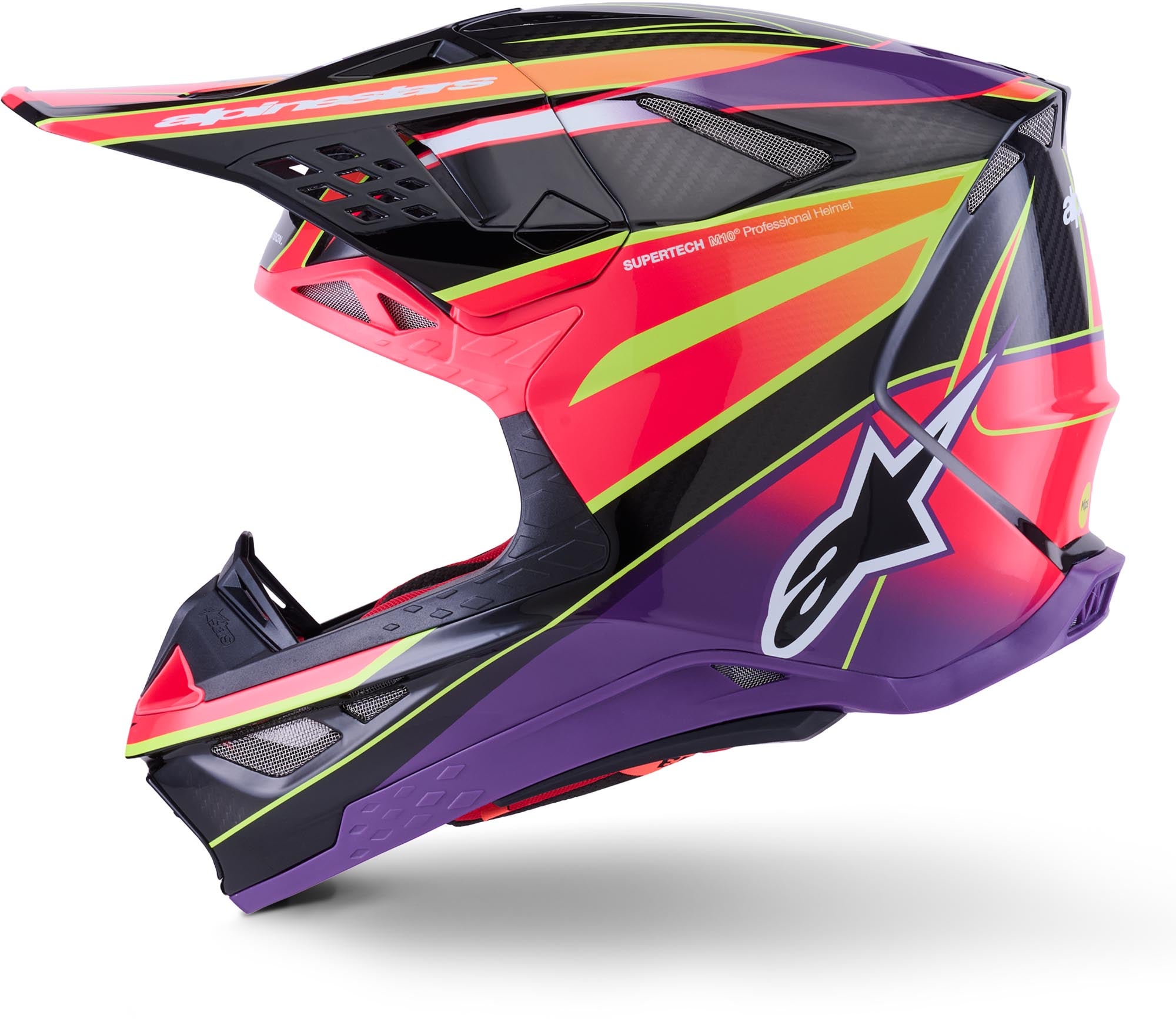 Alpinestars Supertech S-M10 Era 2025 Casque de motocross Multicolores M (57/58) Figure 6
