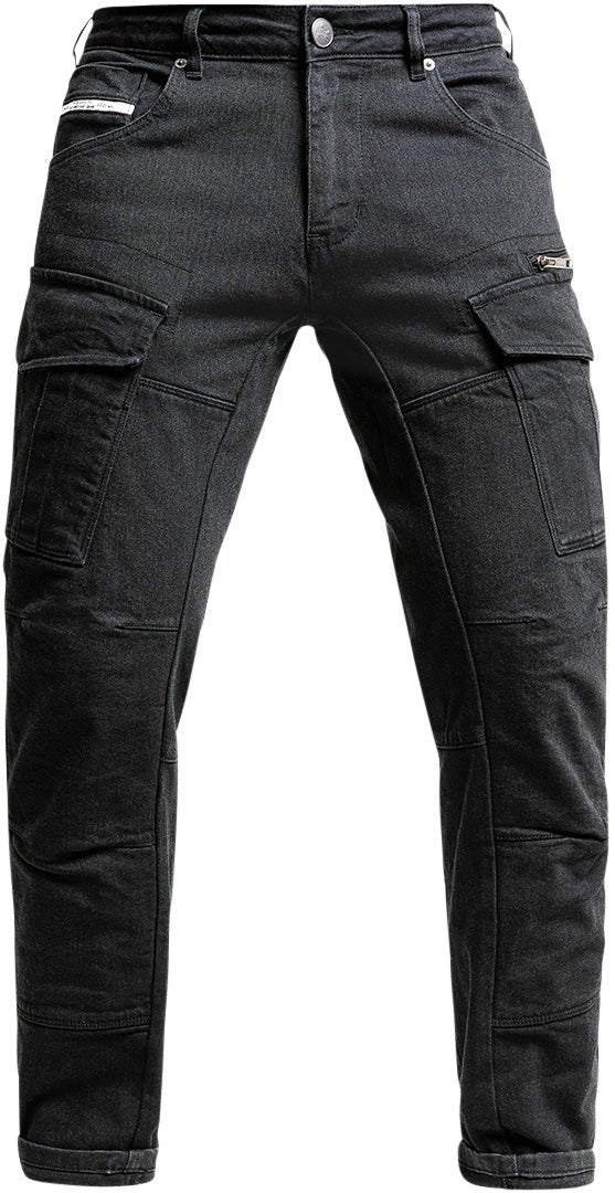 John Doe Defender Mono Damer Motorcykel Tekstil Bukser Sort 27 L32 Figur 2