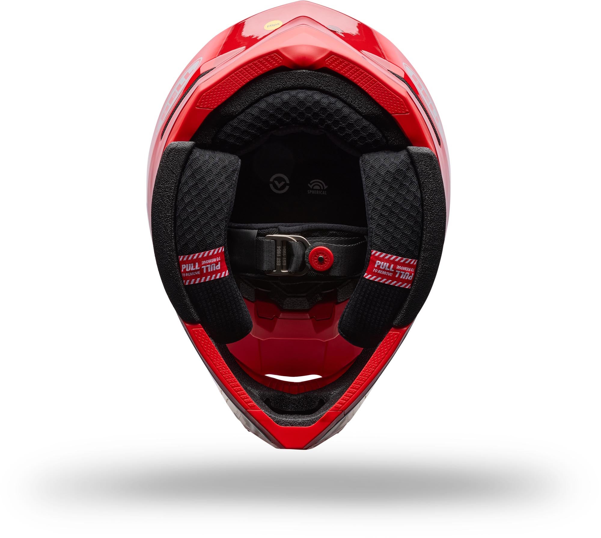 Bell Moto-10 GP Vector Motocross Helm rot S (55/56) Abbildung 6