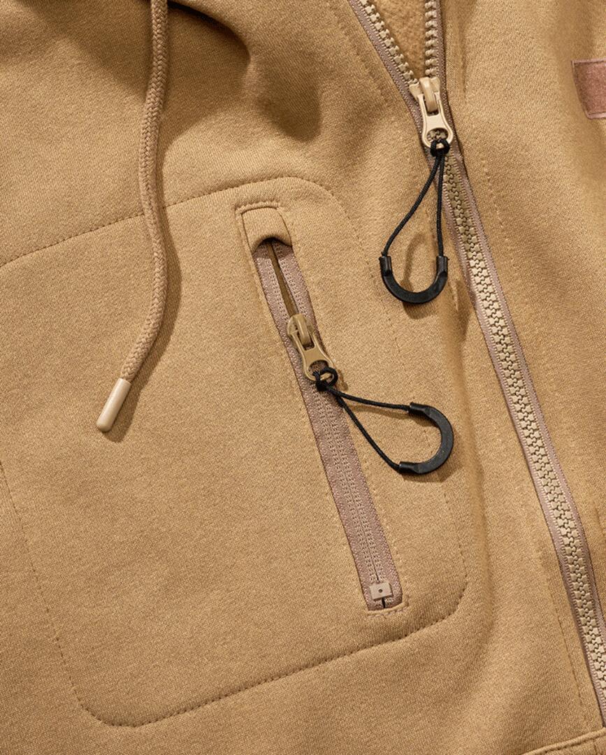 Brandit Tactical Sweatjacke sand L Abbildung 5