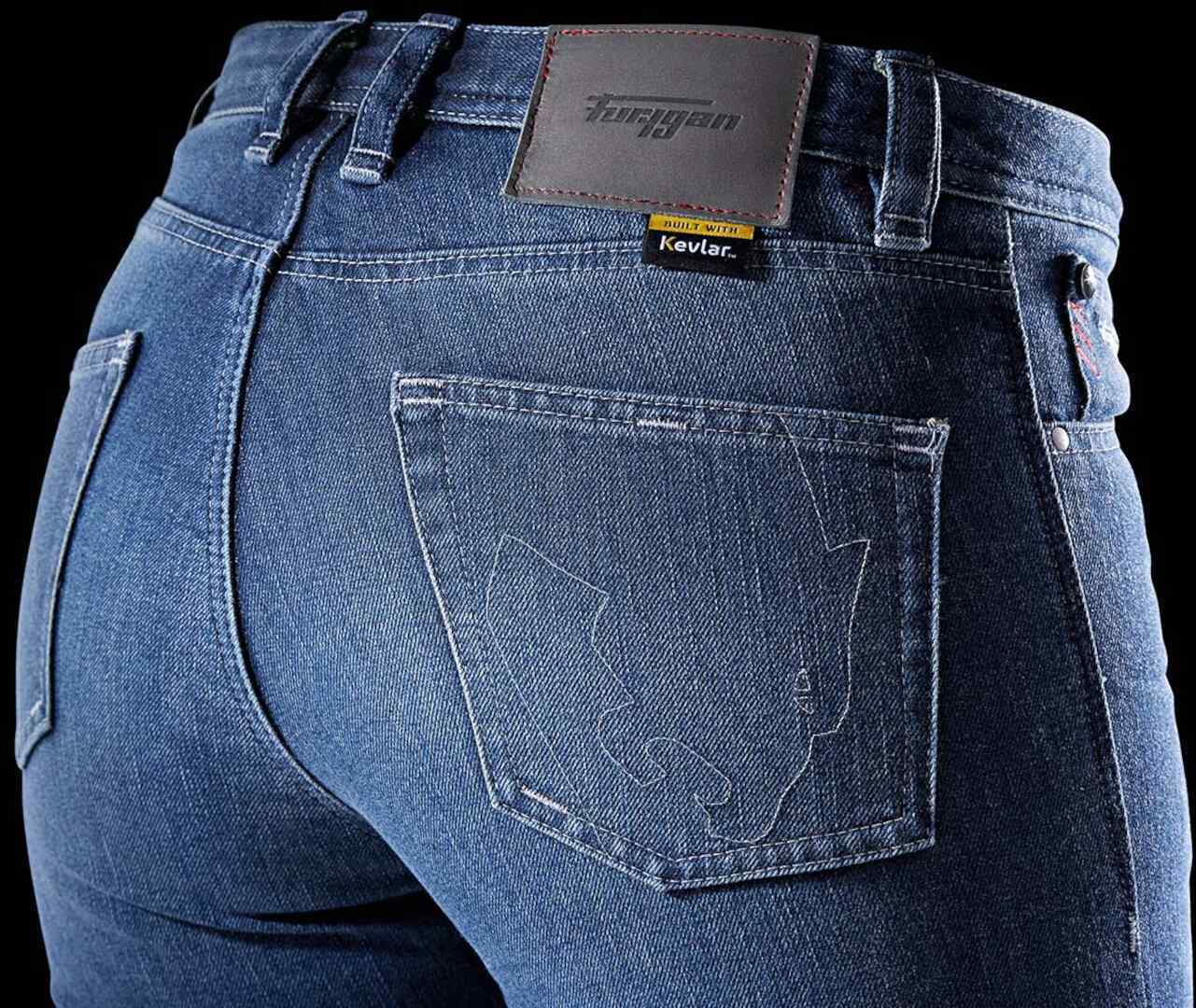 Furygan Kate X Kevlar Straight Dames Motorfiets Jeans 30/30 Figuur 7
