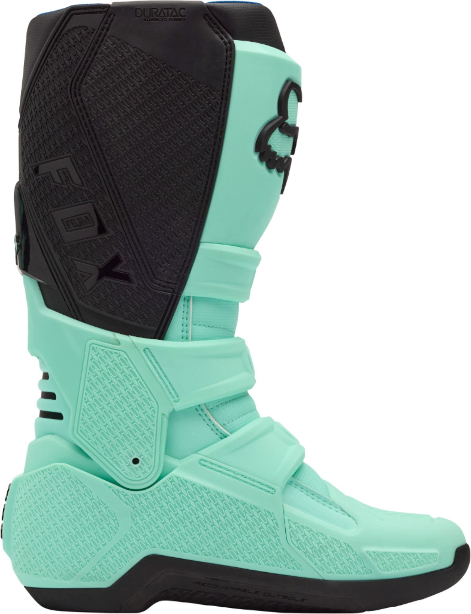 FOX Motion Motocross Boots turquoise 9 Figure 3
