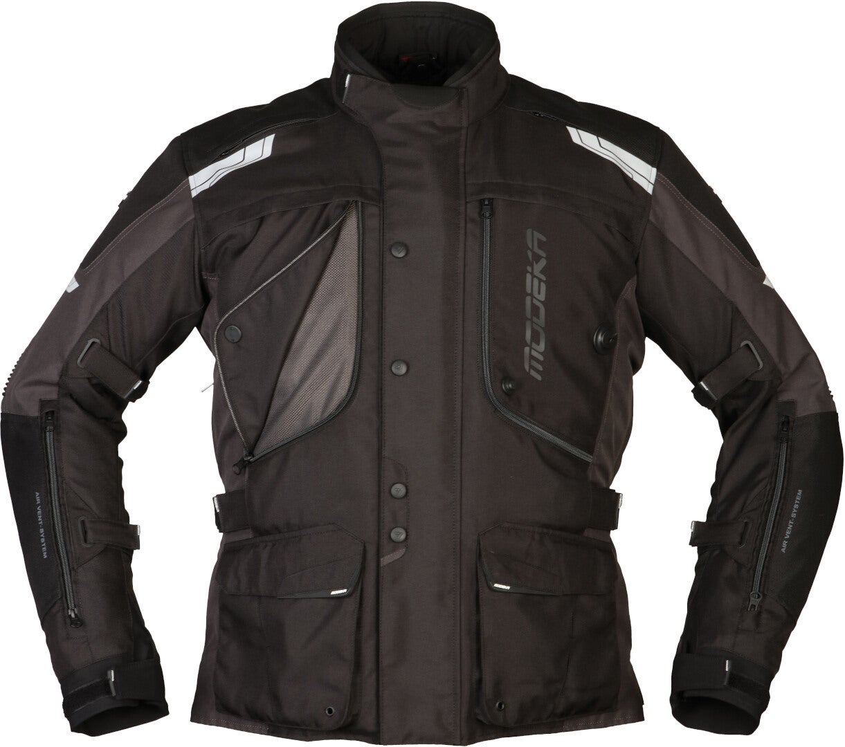 Modeka Aeris Motorcycle Textile Jacket black 10XL Figure 1