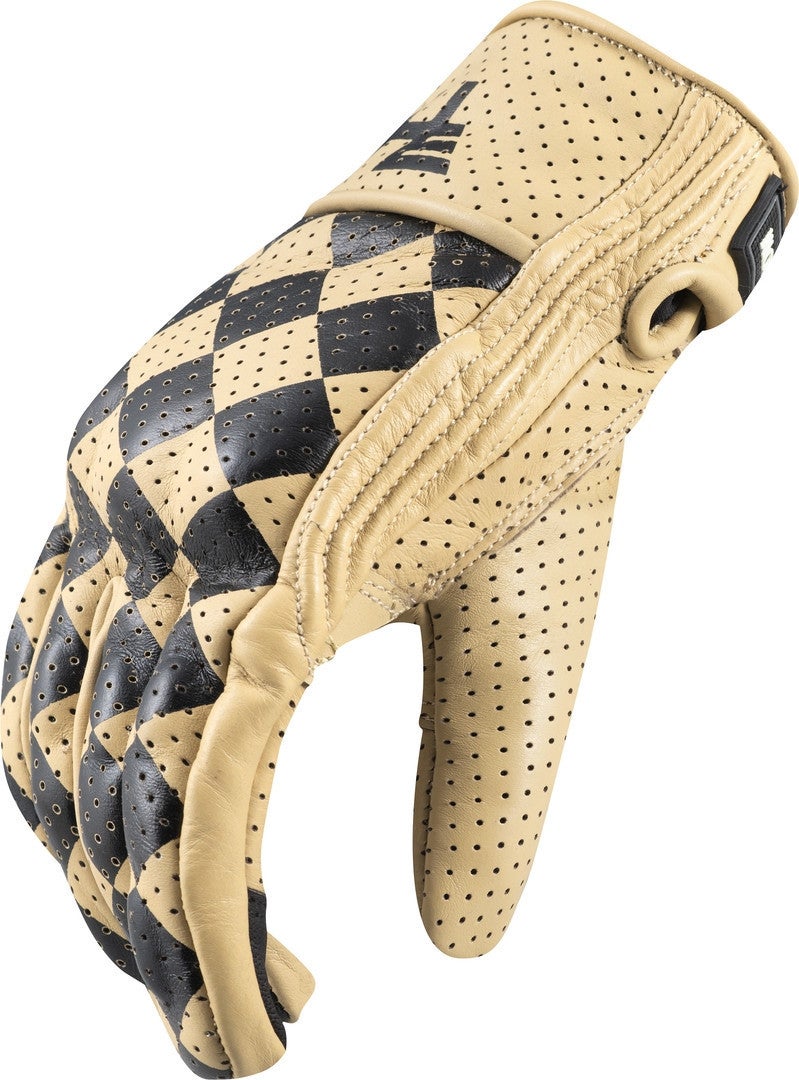 HolyFreedom Bullit Worker Perforierte Motorradhandschuhe XS Abbildung 3