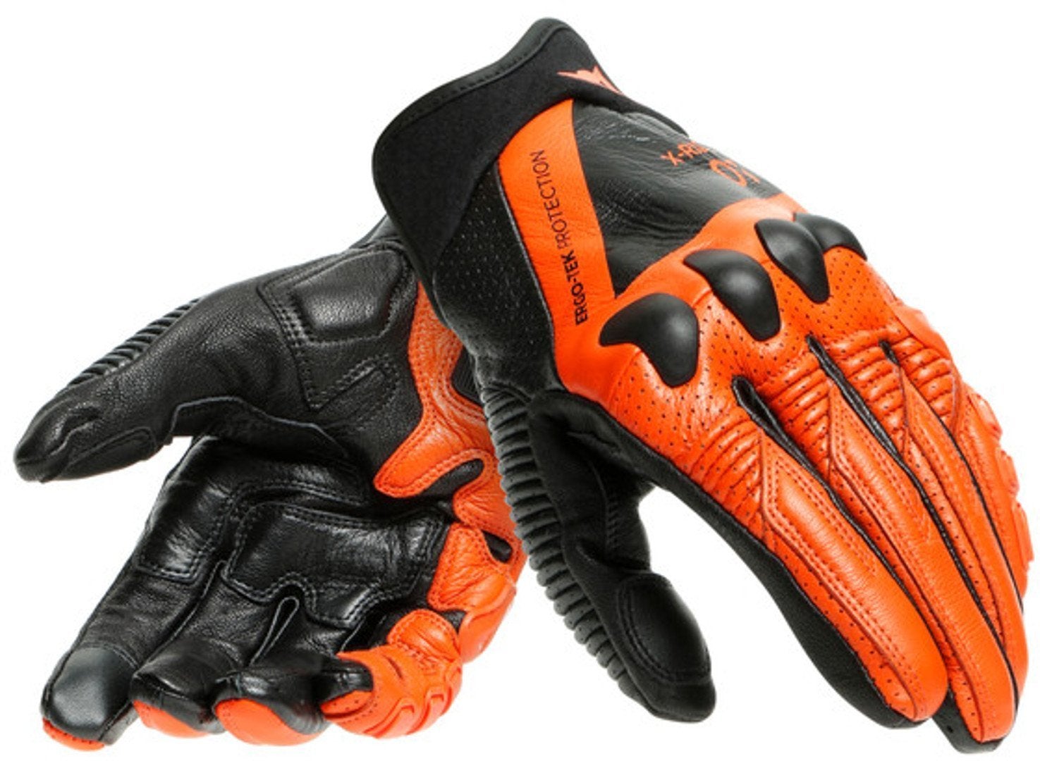 Dainese X-Ride Motorcykelhandsker sort/orange L Figur 1