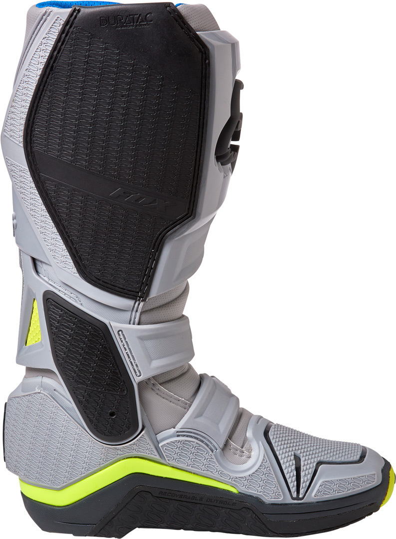 FOX Instinct Motorcross Laarzen grijs/geel 9 Figuur 3