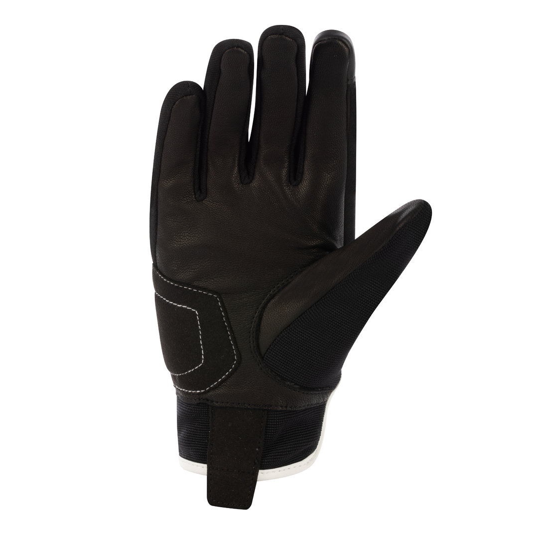 Bering Fletcher Evo Mănuși pentru motociclete pentru doamne alb/negru S Figura 2