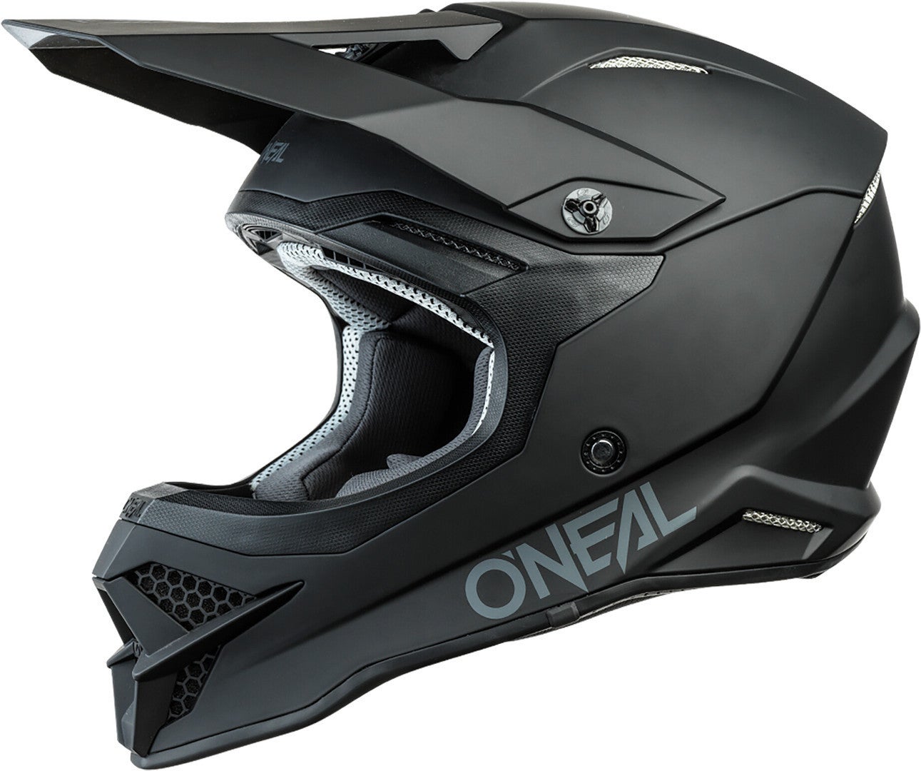 Oneal 3Series Solid Шлем мотокросса чёрный XXL (63/64) Рисунок 1