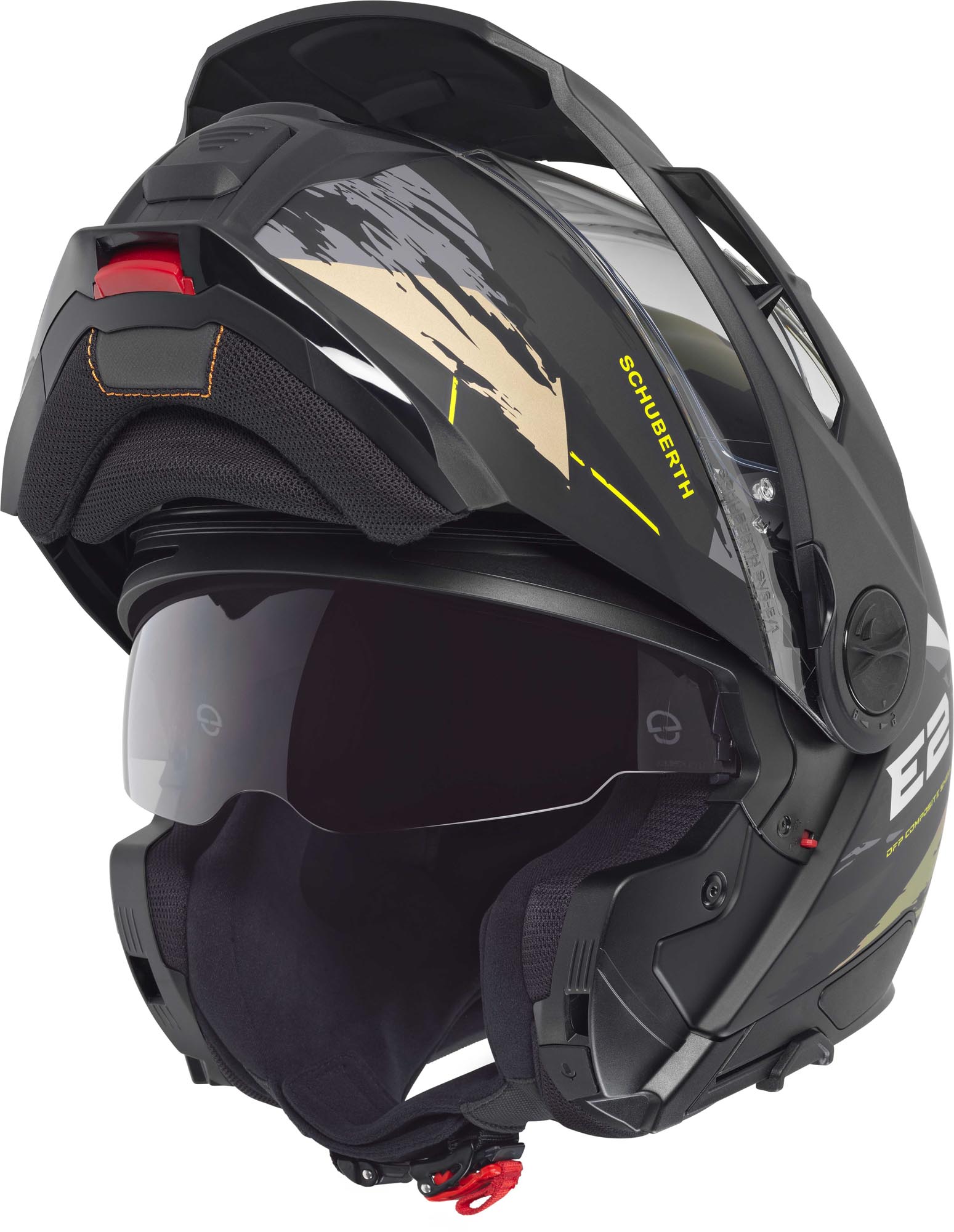 Schuberth E2 Trail 头盔 黑/金 S（55） 图6
