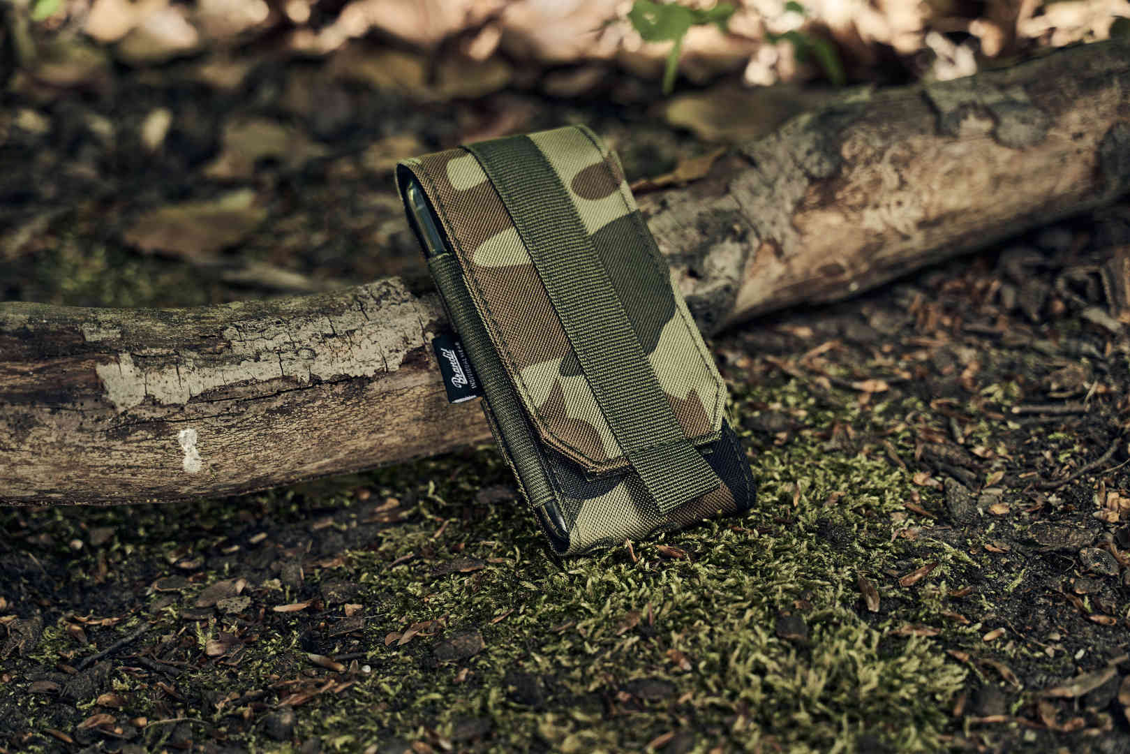 Brandit Large Molle Telefon påse Militärgrön Figur 6