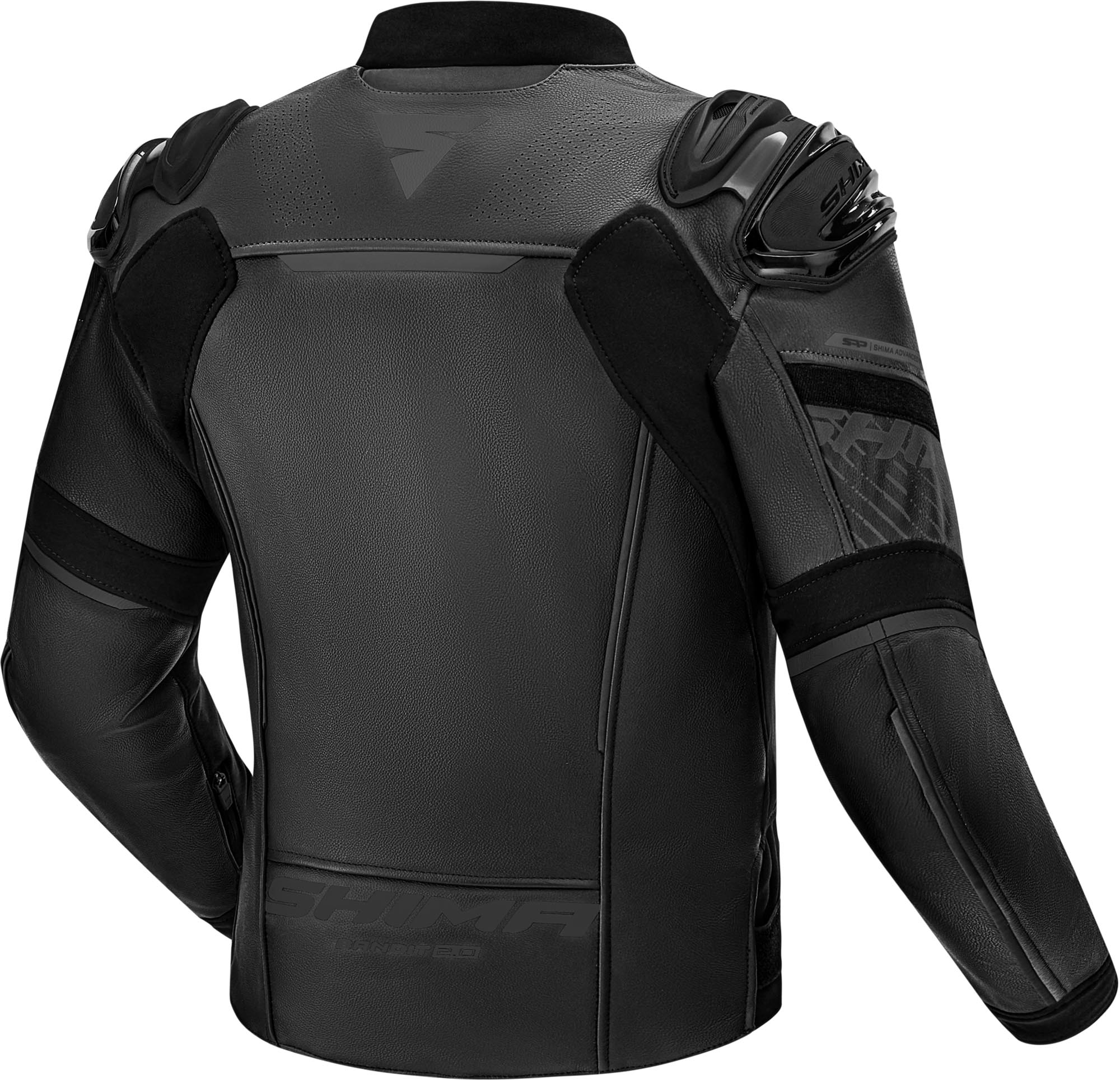 SHIMA Bandit 2.0 perforated Motorcycle Leather Jacket black 48 Figure 2