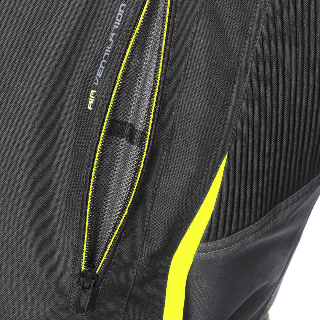 Büse Jana Damen Motorrad Textiljacke schwarz/grau/gelb 40 Abbildung 2