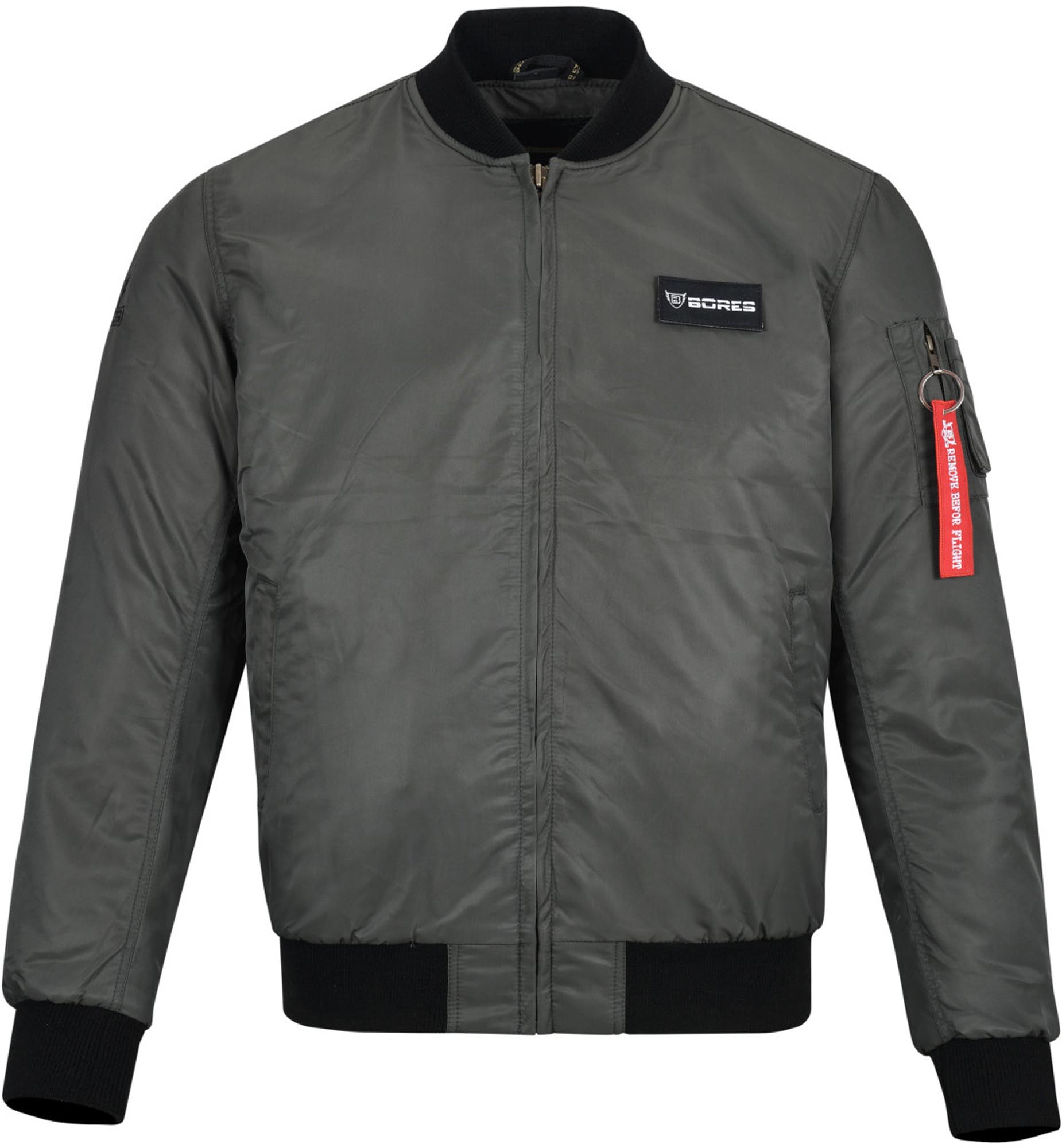 Bores Bomber Ladies Motorcycle Textile Jacket olive M Figure 1