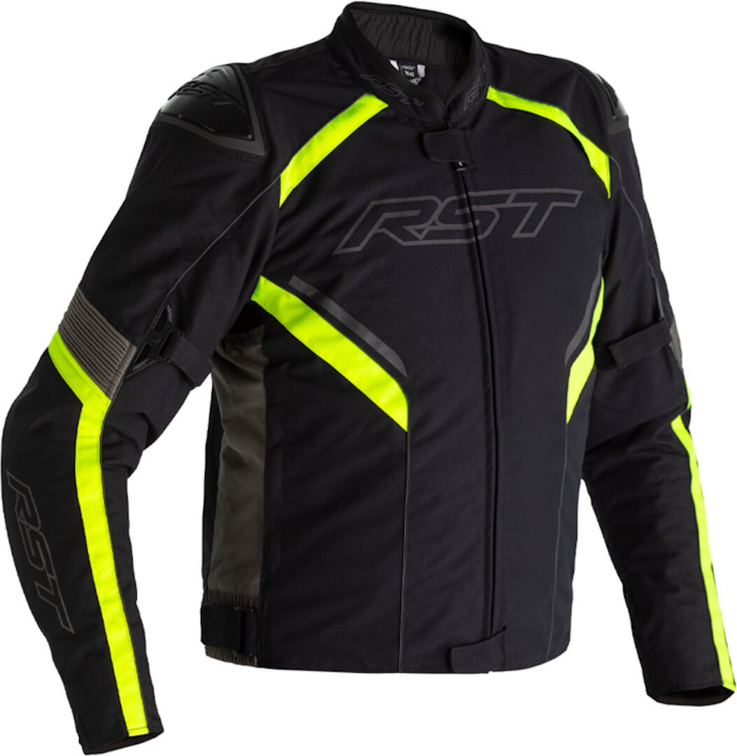 RST Sabre Motorcycle Textile Jacket black/yellow 3XL Figure 1