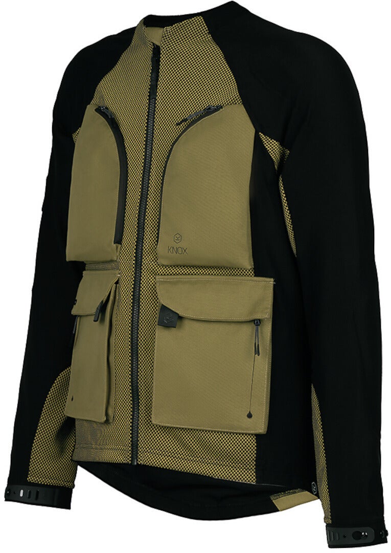 Knox Tor Protector Jacket with Rain Jacket green XL Figure 3