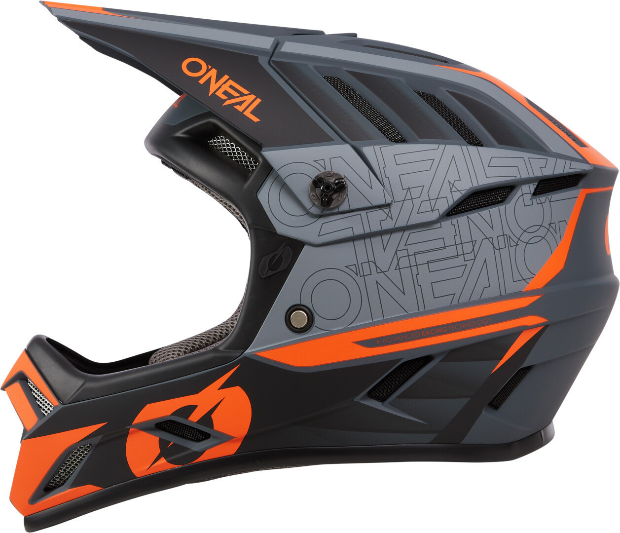 Oneal Backflip Eclipse Capacete Downhill cinza/laranja M (57/58) Figura 4