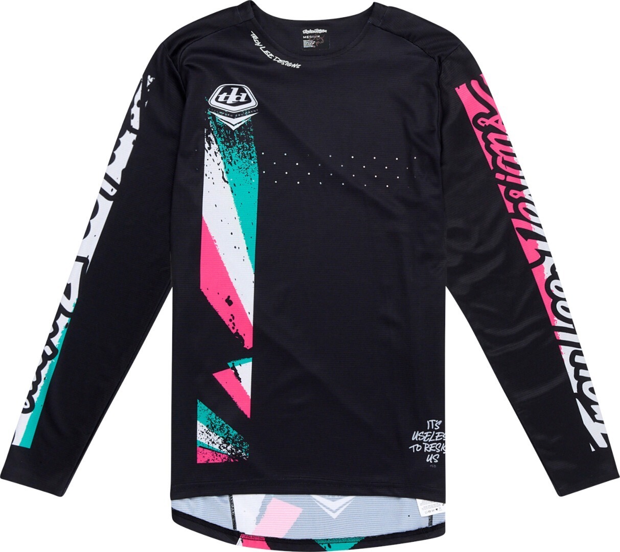 Troy Lee Designs Sprint Full Pull Cyklistický dres černá L Obrázek 1