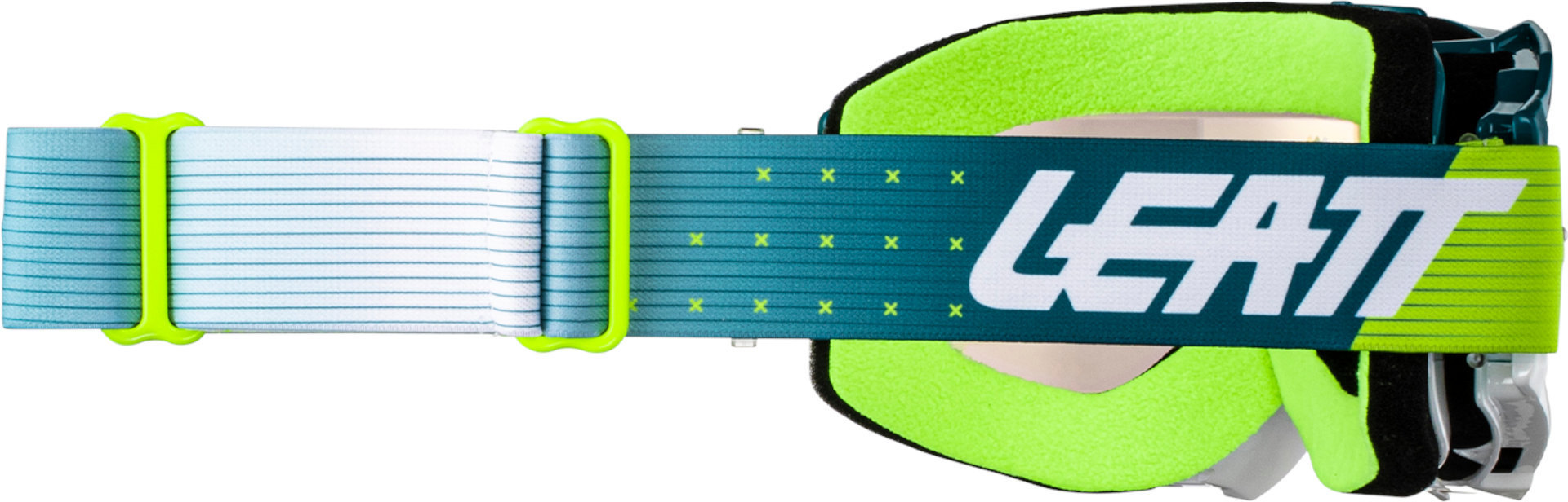 Leatt 7.5 V24 Stripes Cască de motocross cu ochelari de protecție verde/alb L (59/60) Figura 3