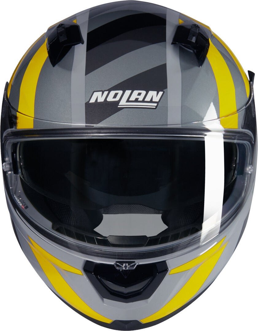 Nolan N60-6 Sport Dinamico Hjelm sort/grå/gul M (58) Figur 5