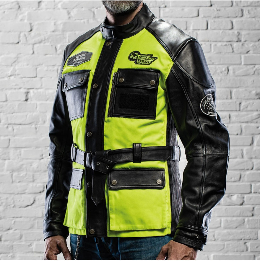 HolyFreedom Quattro Vision Motorcycle Leather/Textile Jacket M Figure 6