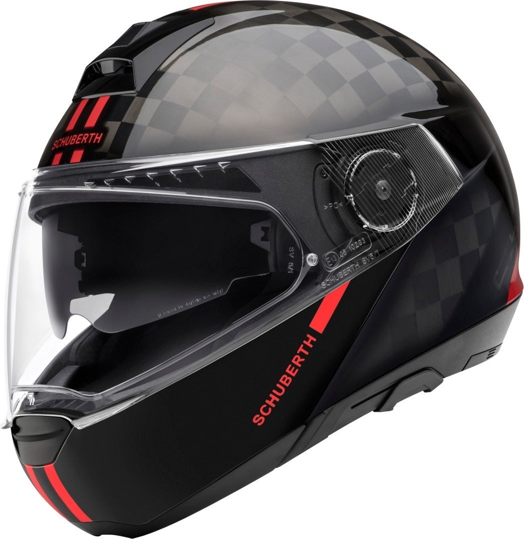 Schuberth C4 Pro Carbon Fusion Hełm /Czerwony L (59) Rysunek 1