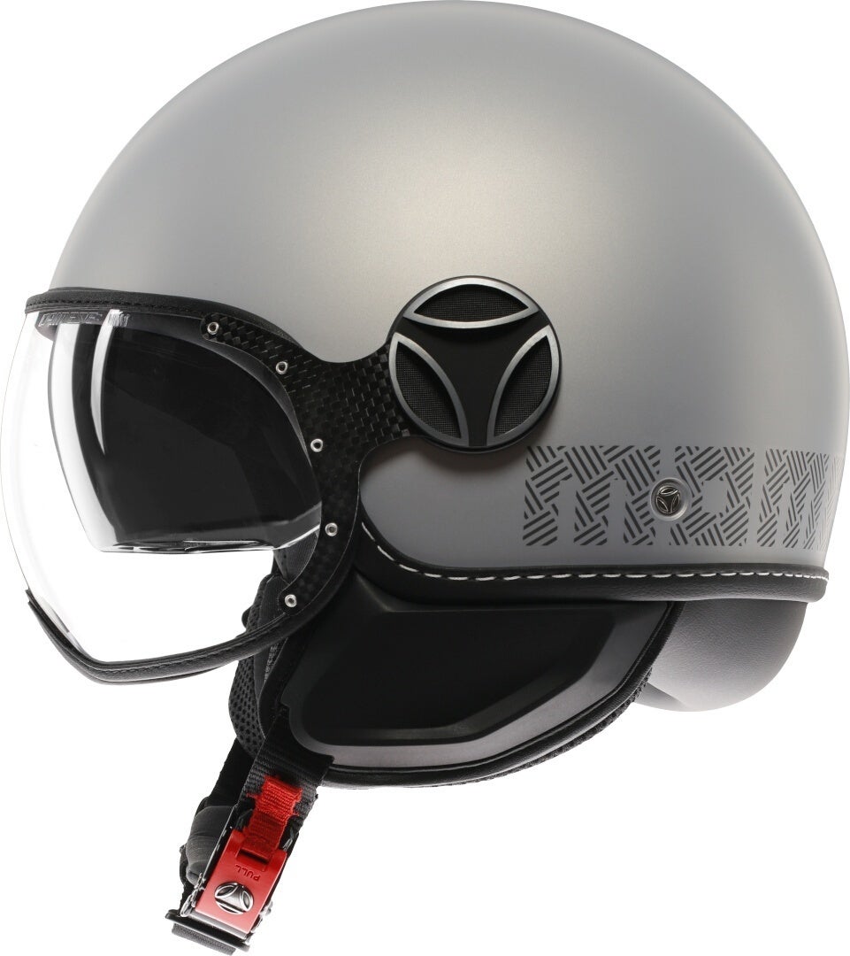 MOMO FGTR Evo Hip Cască cu reacție Grey matt XL (61) Figura 4