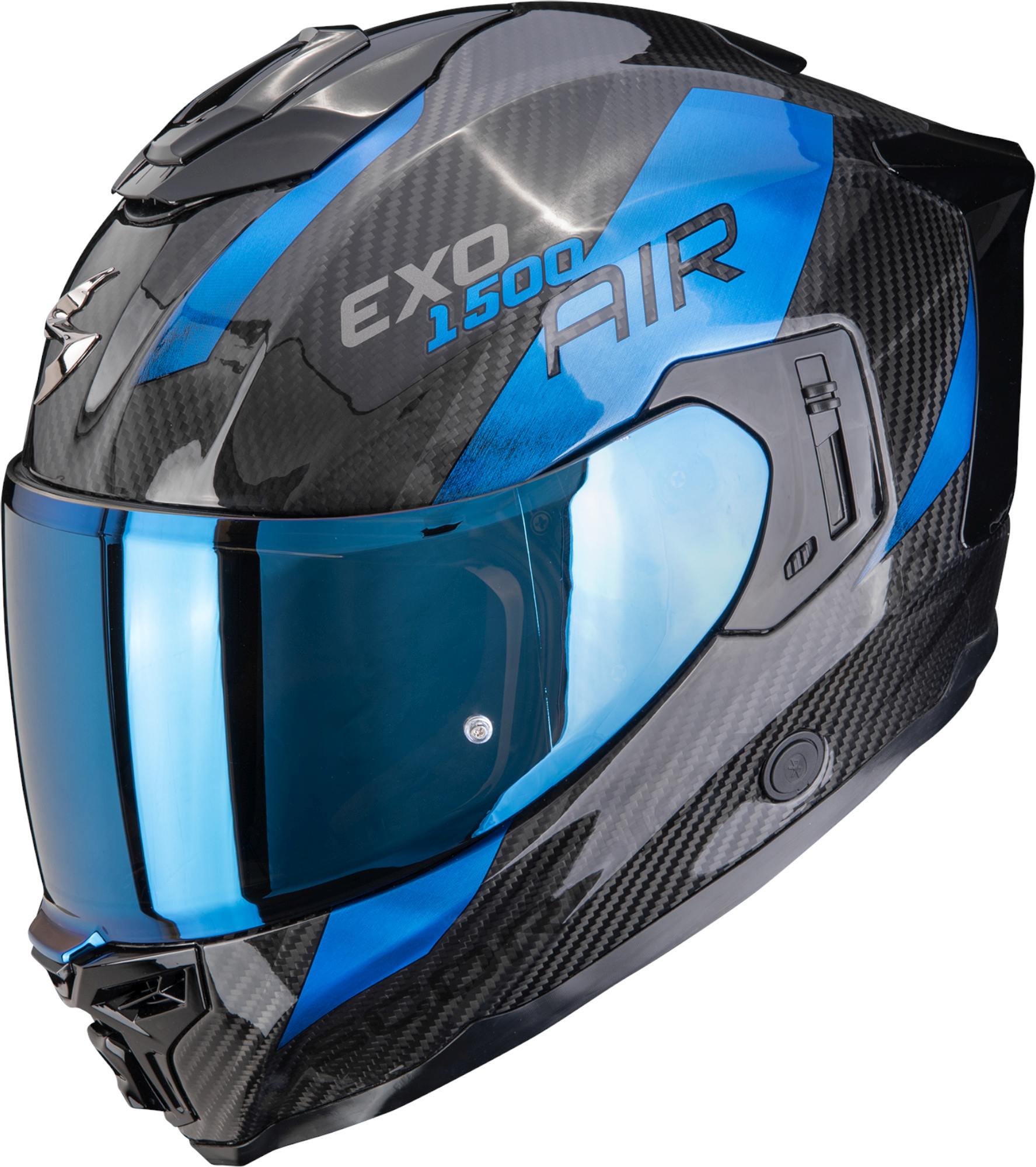 Scorpion Exo-1500 Carbon Air Platted Casco integral