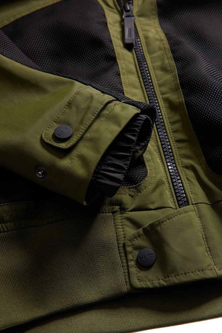 Blauer Thor Air perforated Motorcycle Textile Jacket green/black M Figure 3