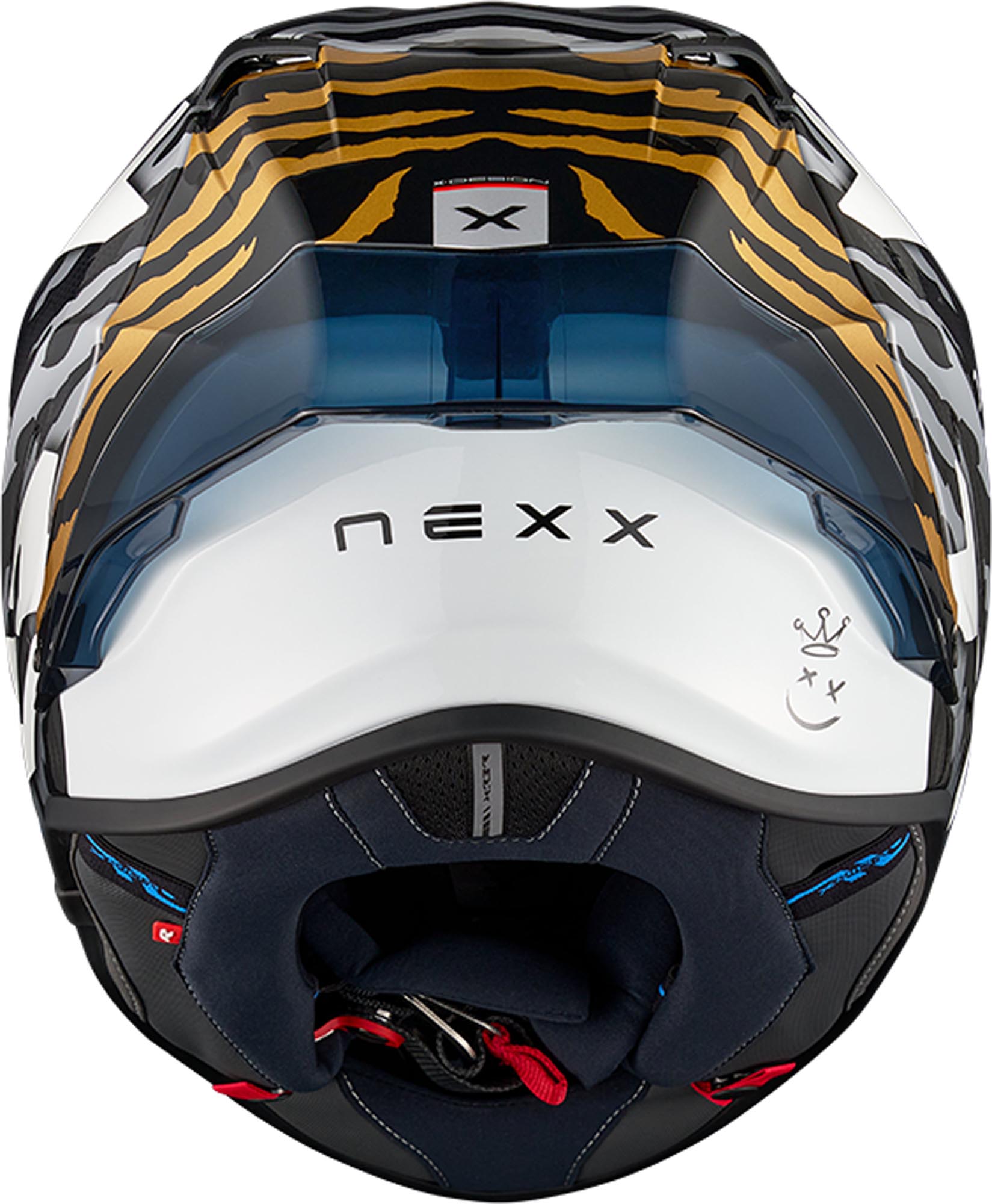 Nexx X.R3R Ziger Carbon Cască Negru/Alb/Gri L (59/60) Figura 4
