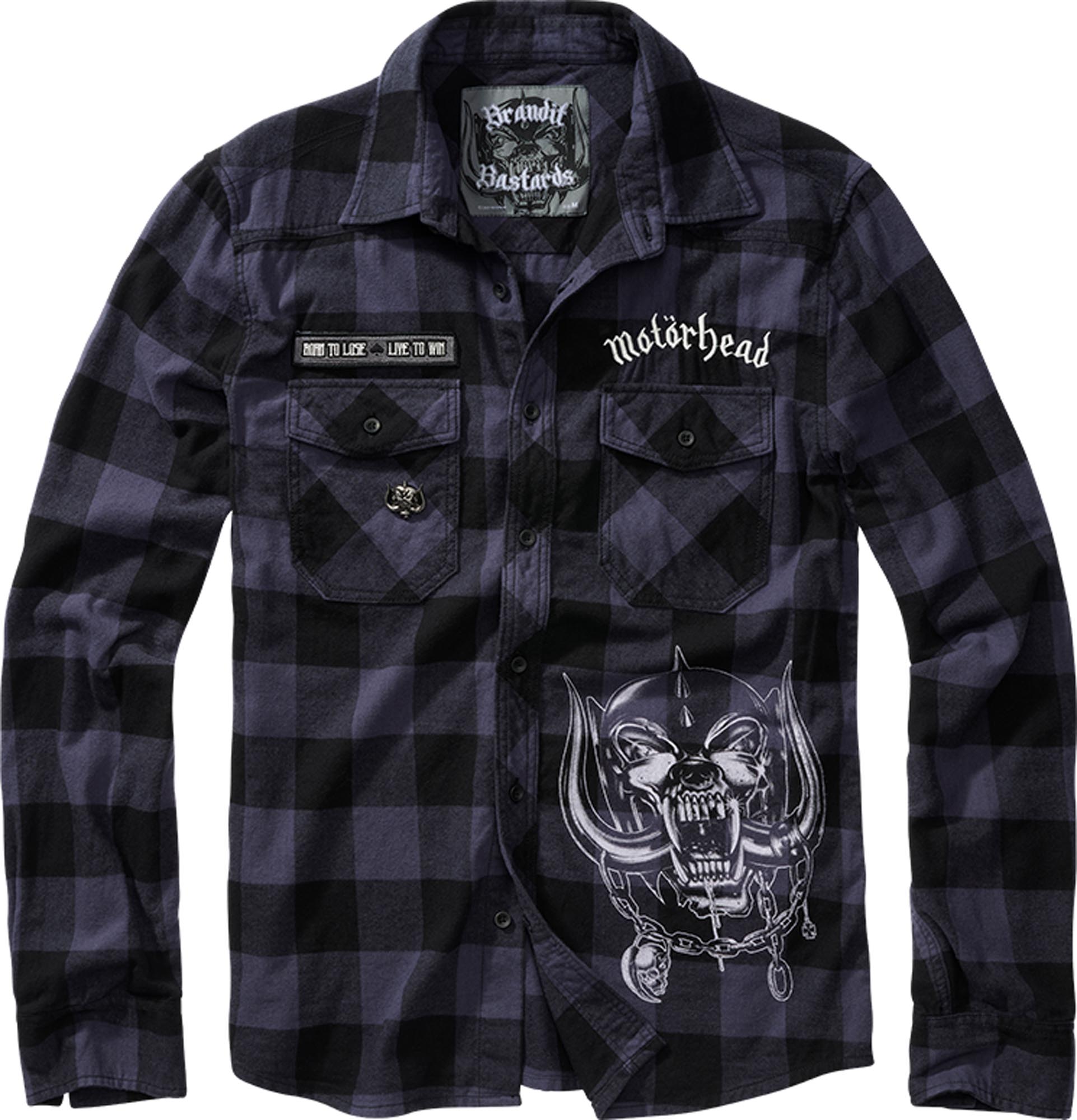 Brandit Motörhead Check Camisa XXL Figura 1