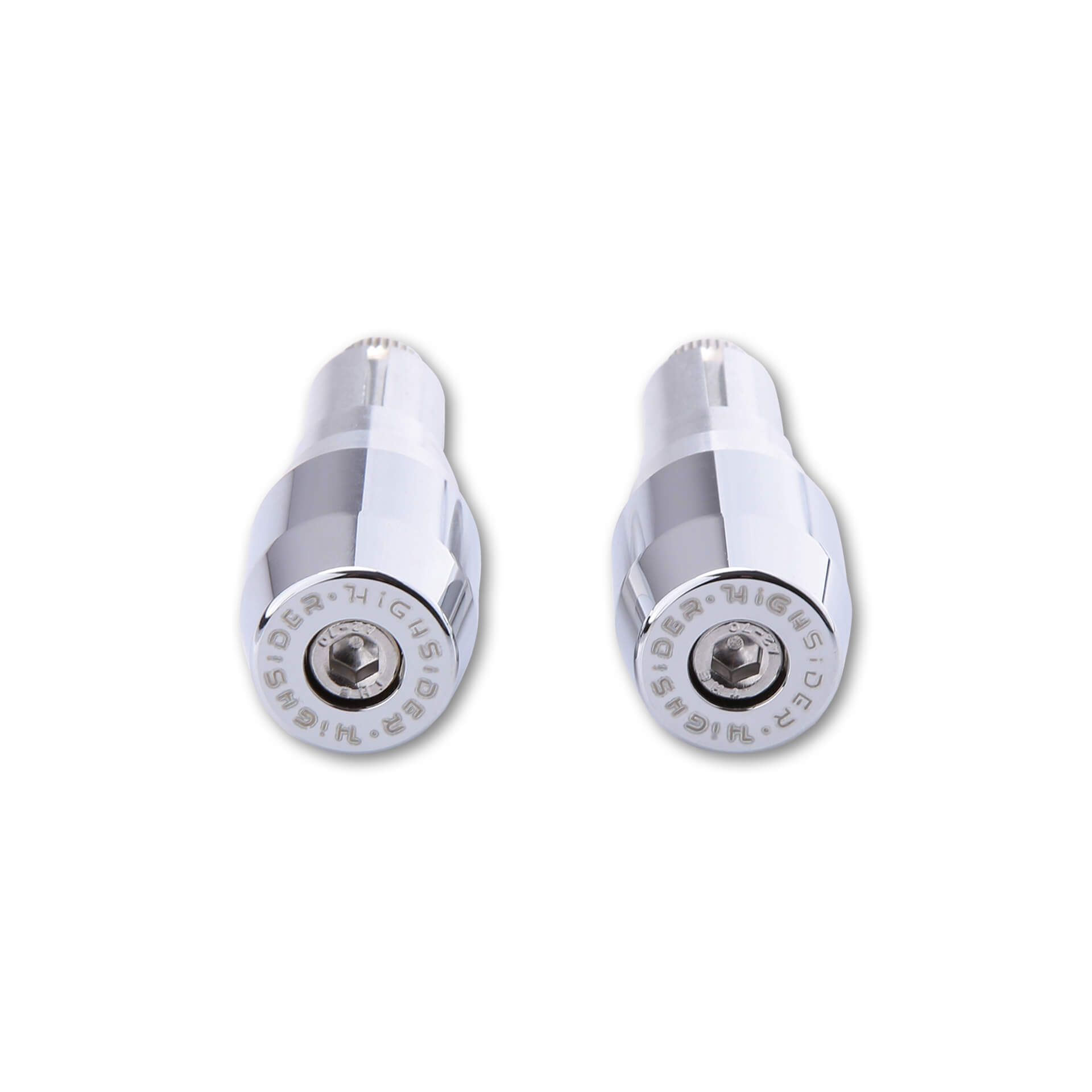 HIGHSIDER EVO Lenkergewichte Chrome Figura 2