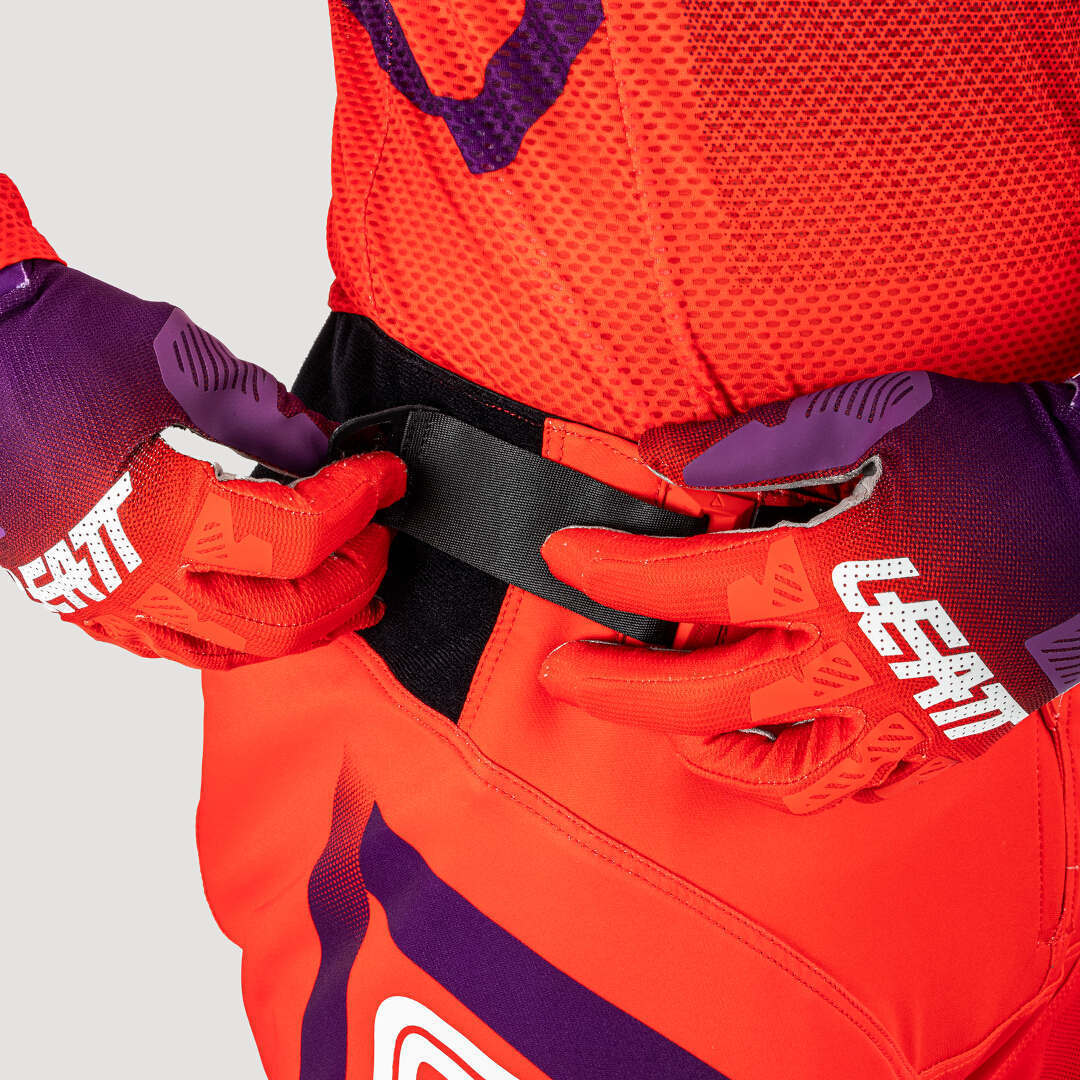 Leatt 5.5 I.K.S 2025 Pantaloni da motocross rosso/viola XL Figura 7