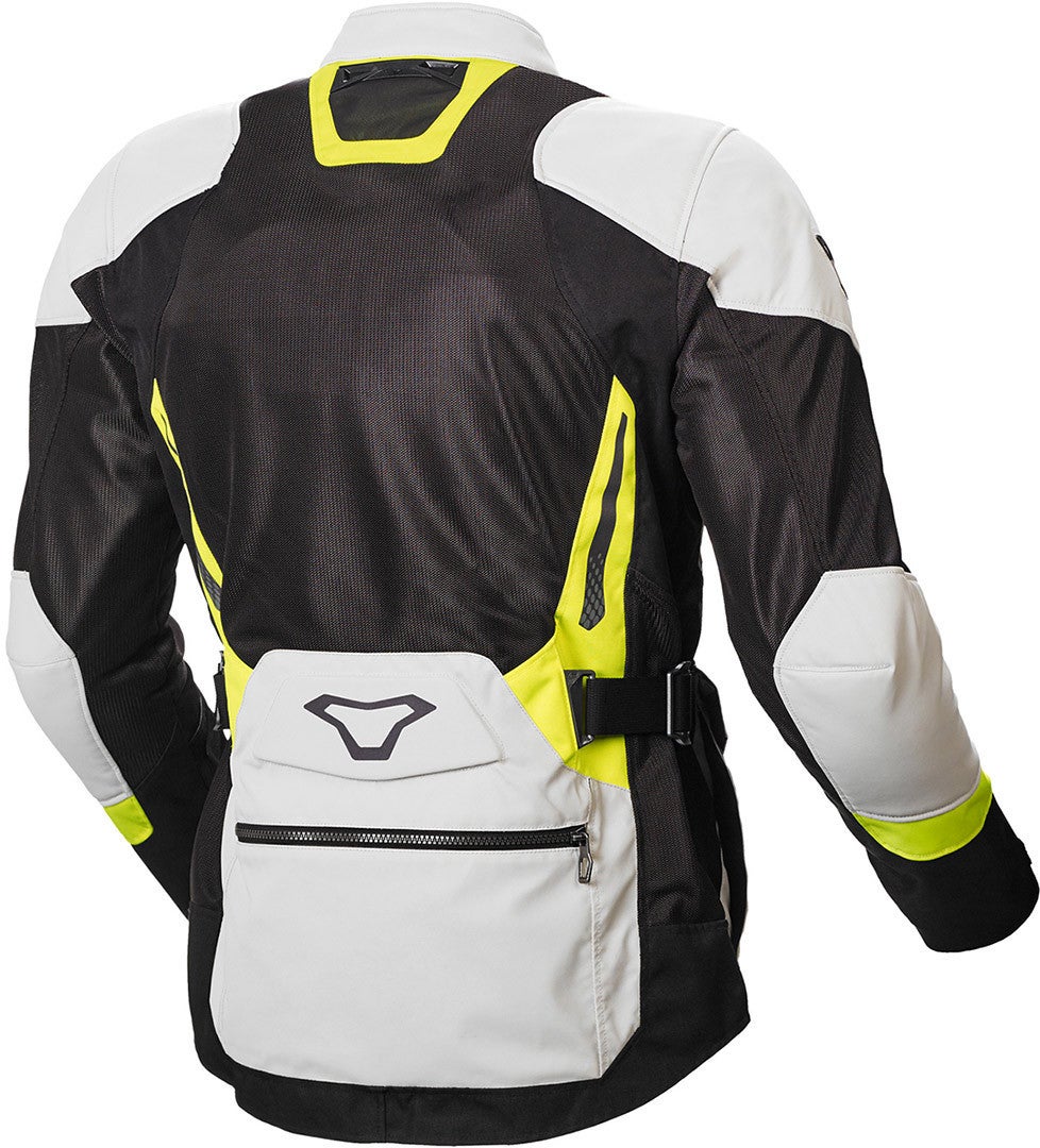 Macna Aerocon NightEye Motorcycle Textile Jacket neon yellow XL Figure 2