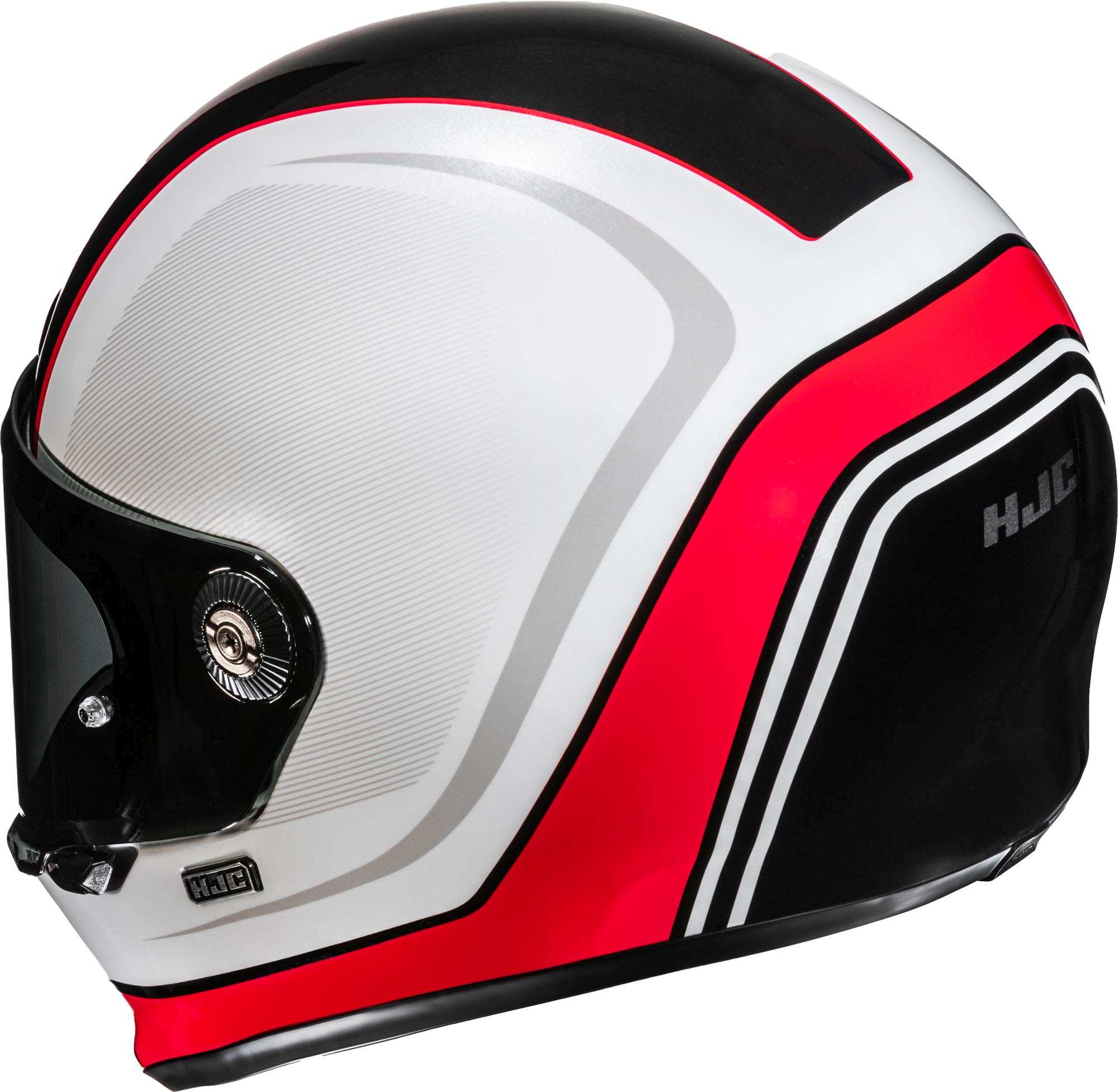 HJC V10 Hodu Casque Noir/Rouge/Blanc M (57/58) Figure 3