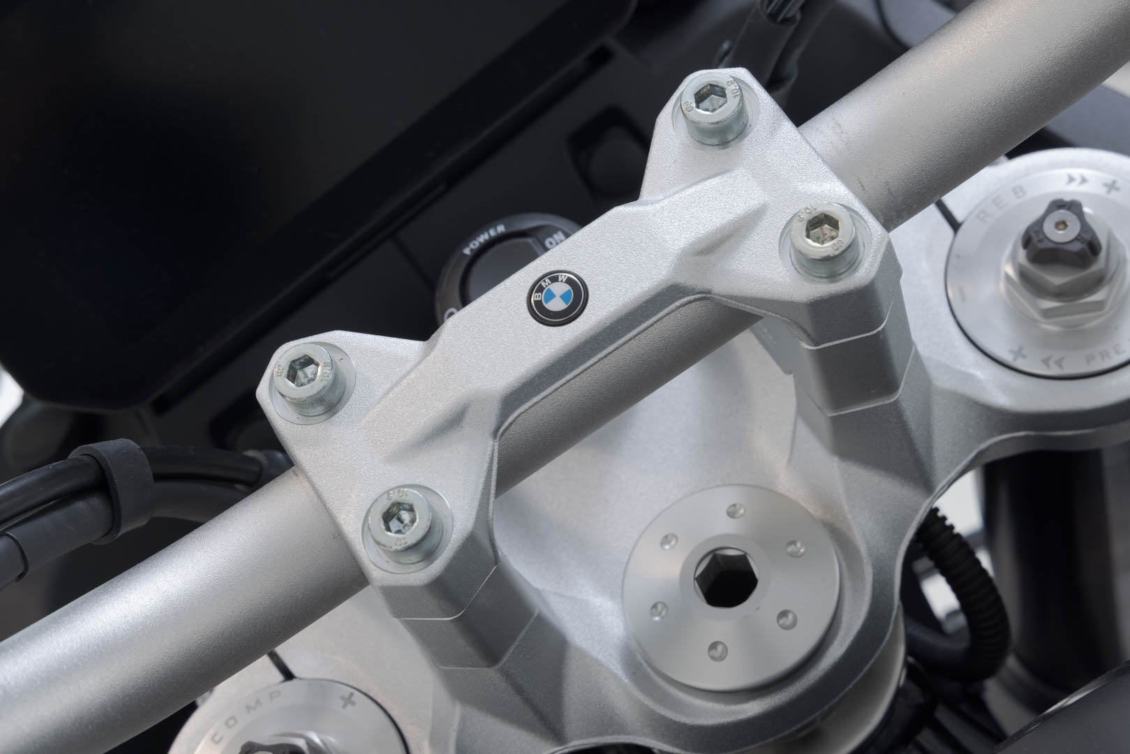 Ridicător de bară SW-Motech - H=30 mm. Argintiu. BMW F 850 GS/Adv, F 900 GS. Figura 4