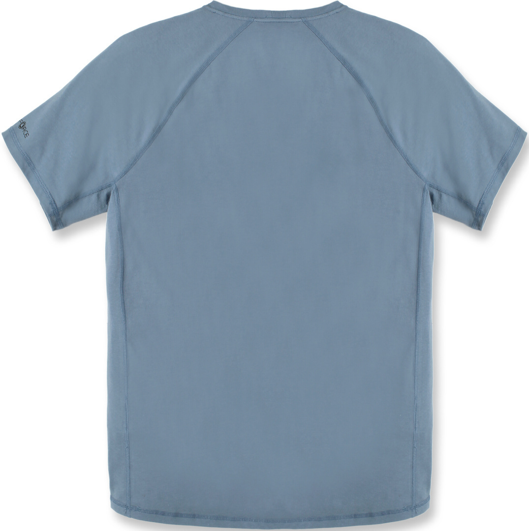 Carhartt Force Relaxed Fit Midweight Short-Sleeve Logo Graphic T-shirt blå/gul S Figur 2