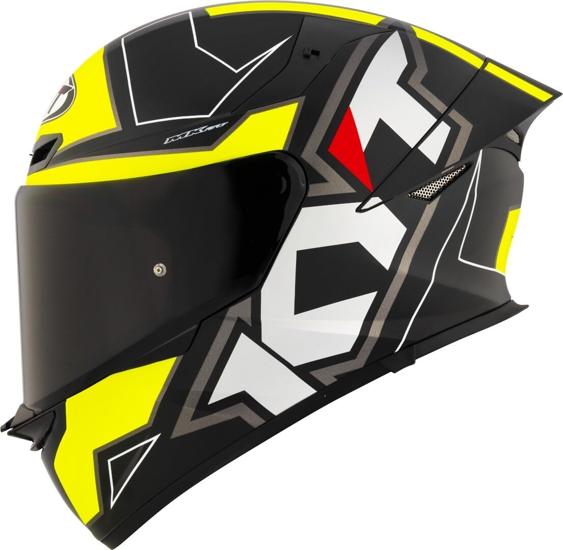 KYT TT-Revo Electron Helm Zwart mat/geel XXL (63) Figuur 6