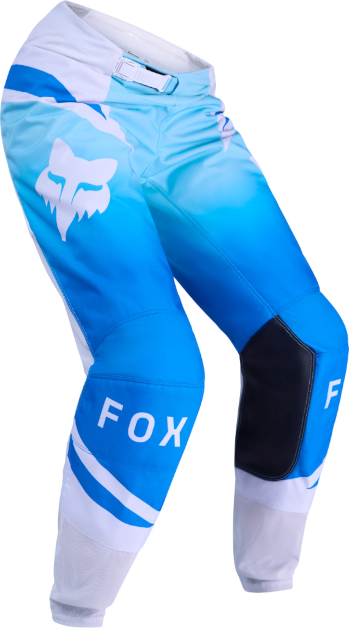 FOX 180 Shield Dame Motocross bukser hvid/blå 8 Figur 1