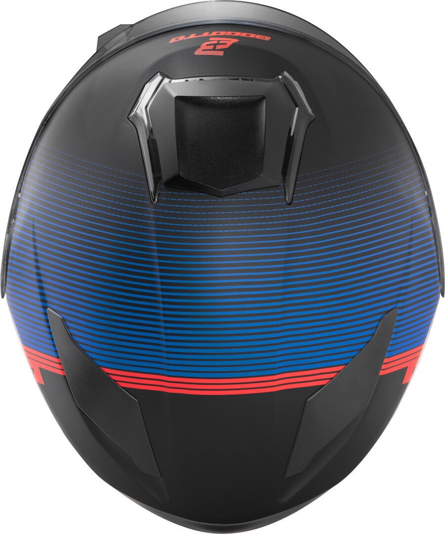 Bogotto H271 Wayke Casque Noir mat/rouge/bleu L (59/60) Figure 7