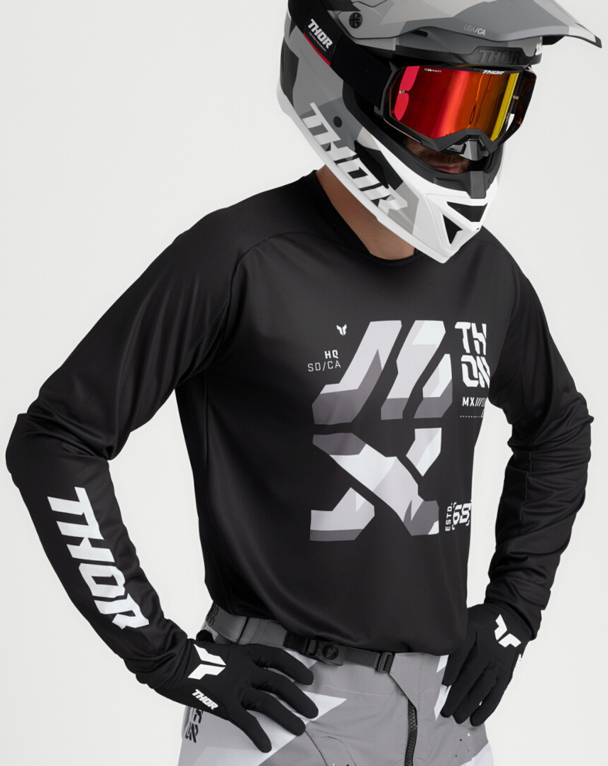 Thor Launchmode Brave Motocross Jersey M Abbildung 9
