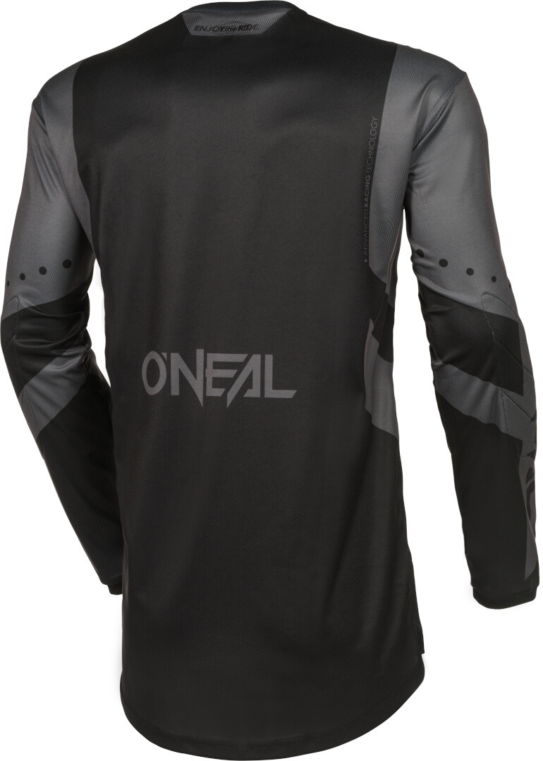 Oneal Element Racewear Motocross trøje sort/grå M Figur 2