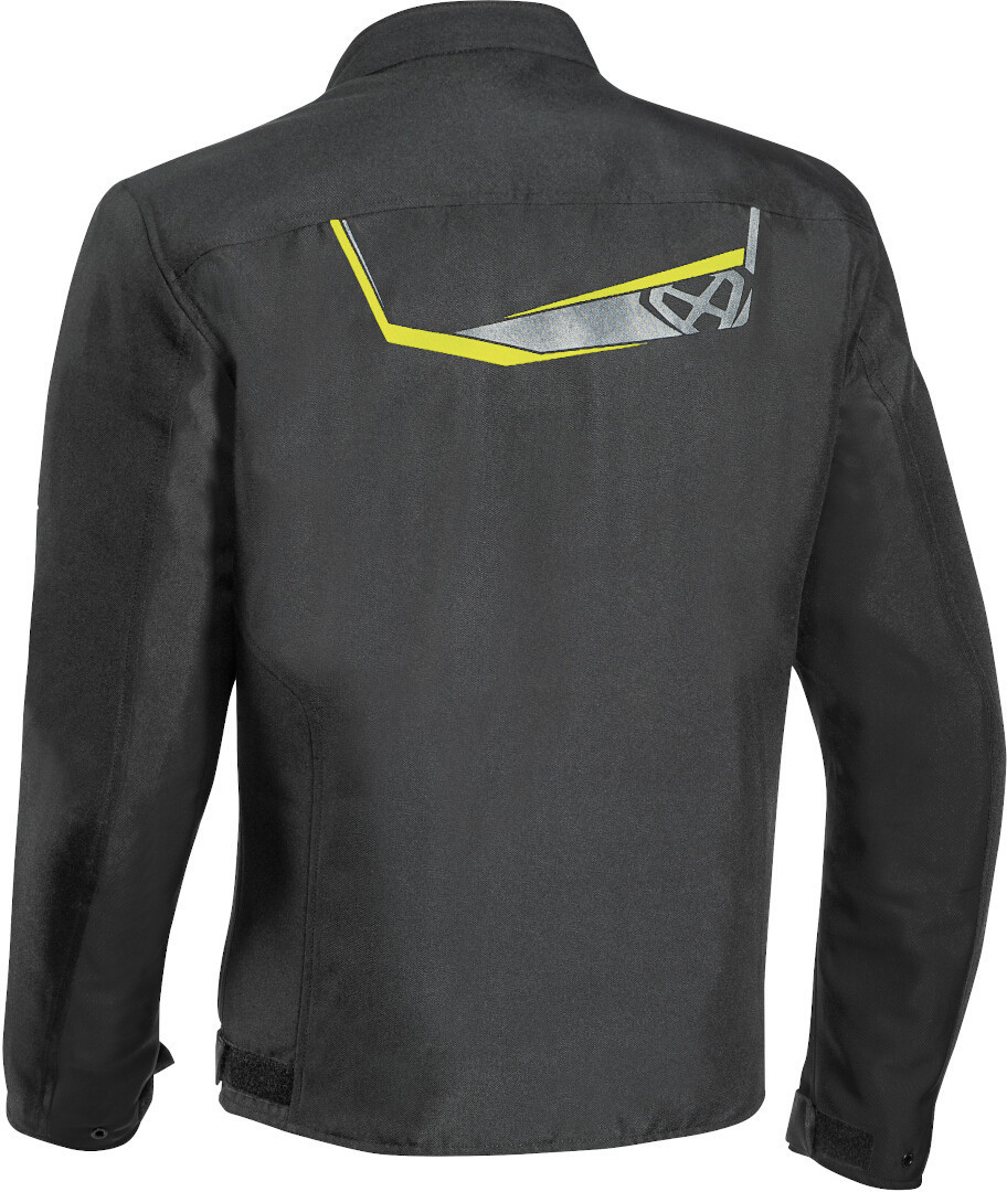 Ixon Challenge Motorcycle Textile Jacket black/grey/yellow XXL Figure 2