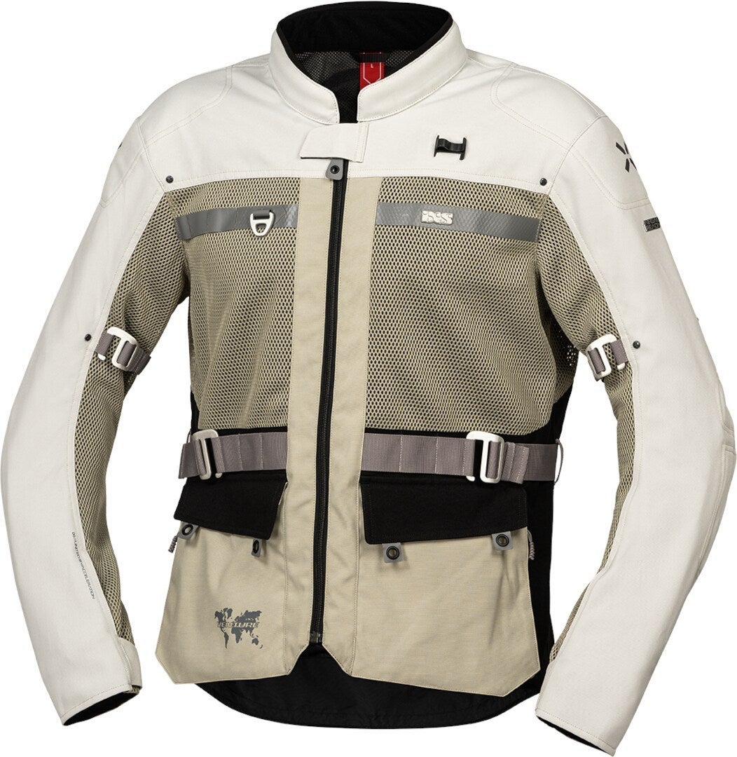 IXS Venture-BigAir 1.0 Motorcycle Textile Jacket beige M Figure 1