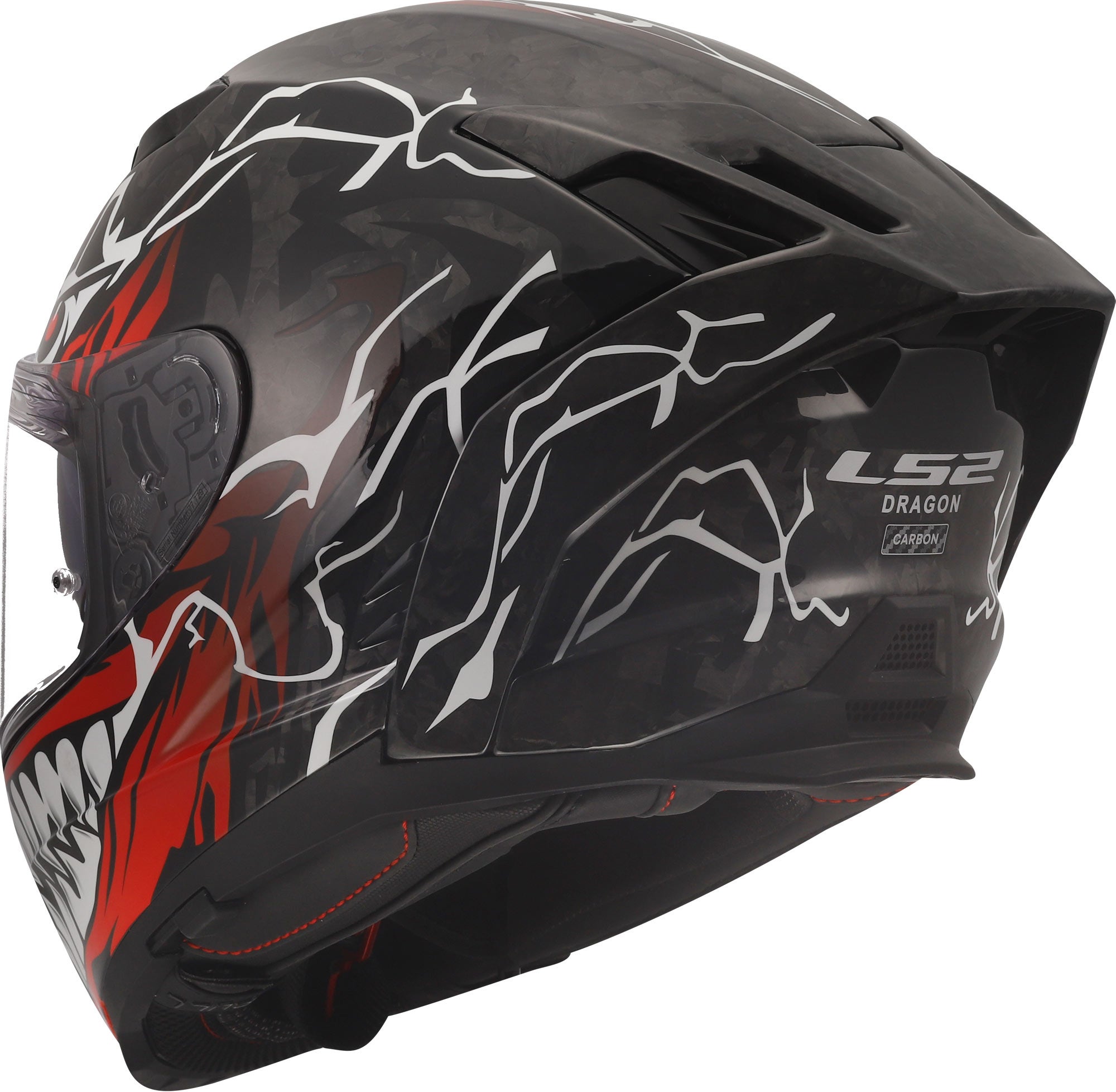 LS2 FF807 Dragon Forged Carbon Incubus Cască M (57/58) Figura 6