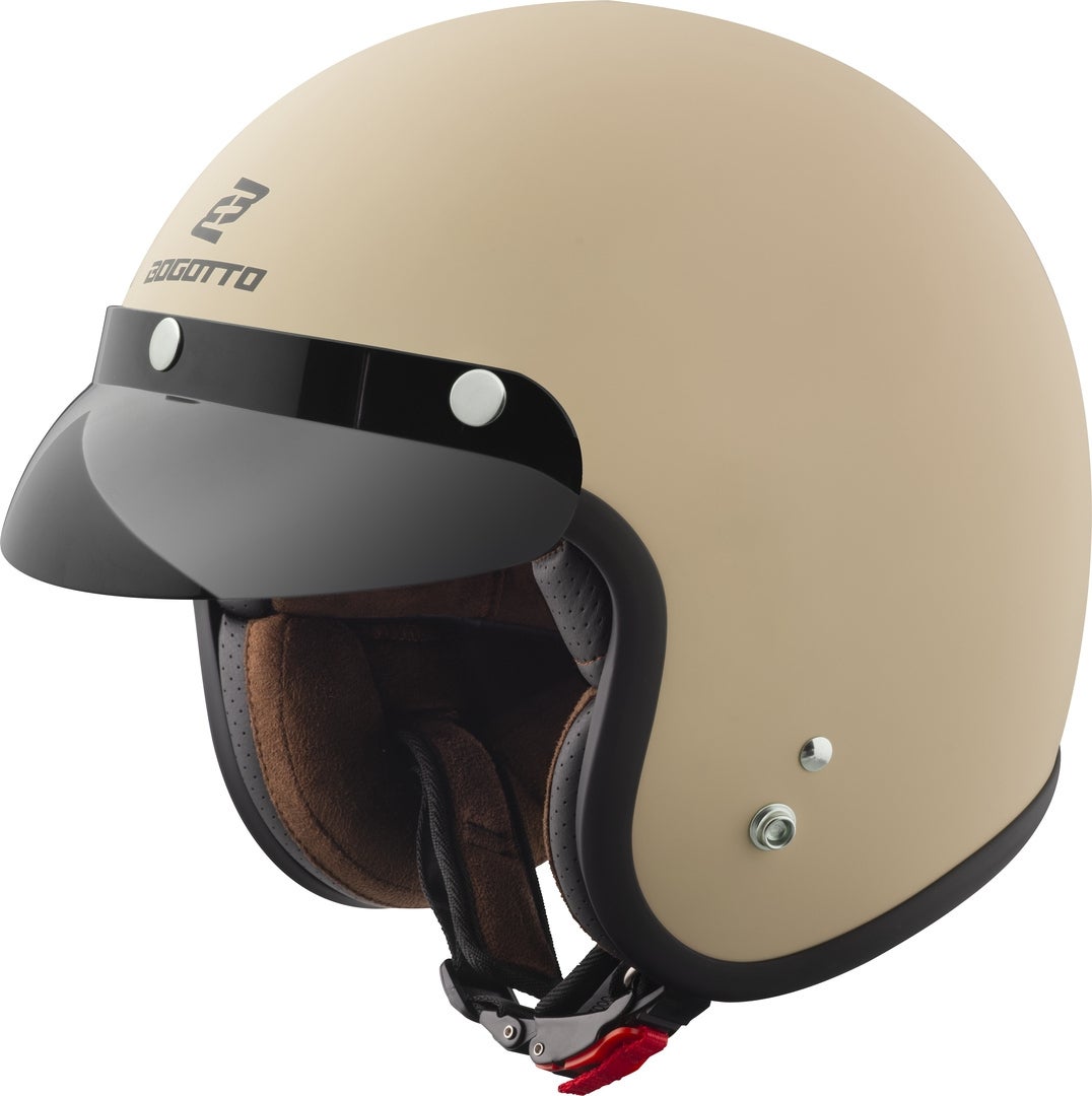 Bogotto H541 Solid Jet Helmet brown matt S (55/56) Figure 2